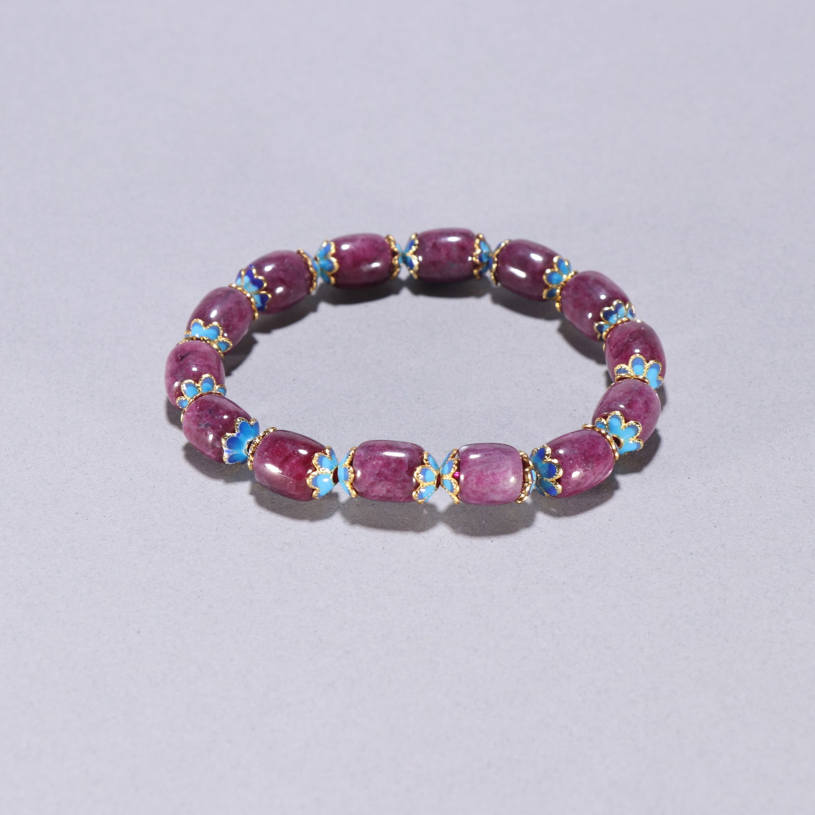 Qing Dynasty ruby ?? bracelet (1 of 1)