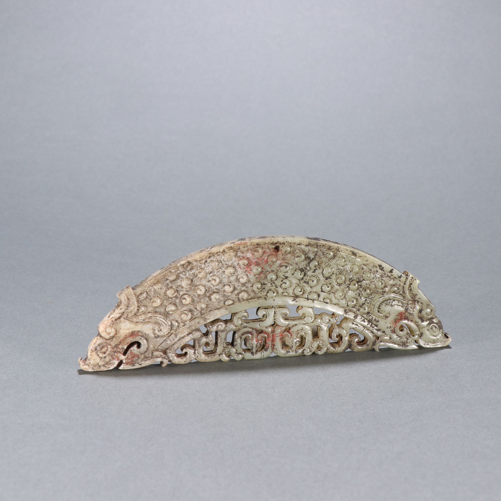 Han Dynasty Hetian Jade Huang (1 of 2)