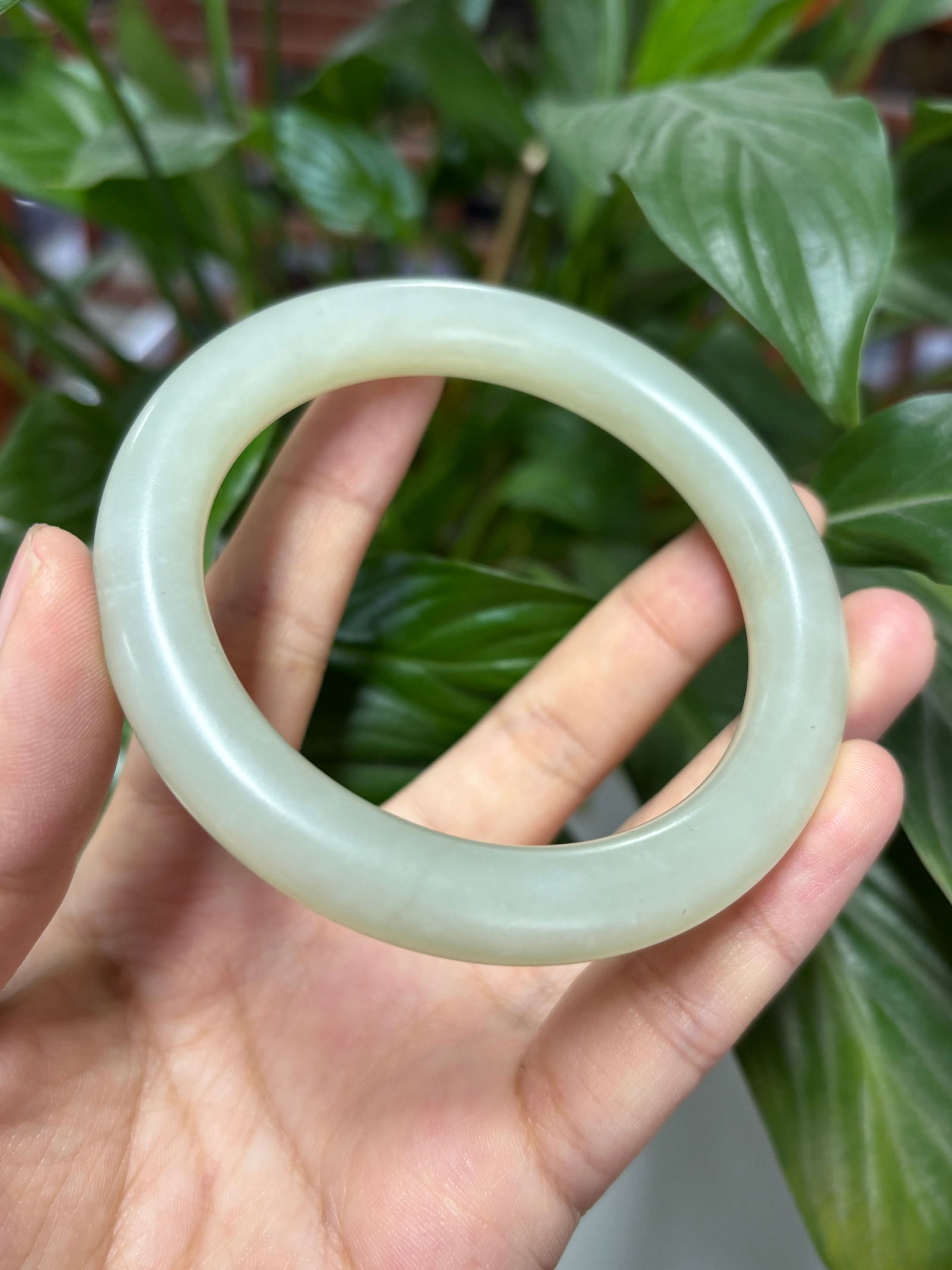 Qing Dynasty Hetian Jade Bracelet (1 of 1)