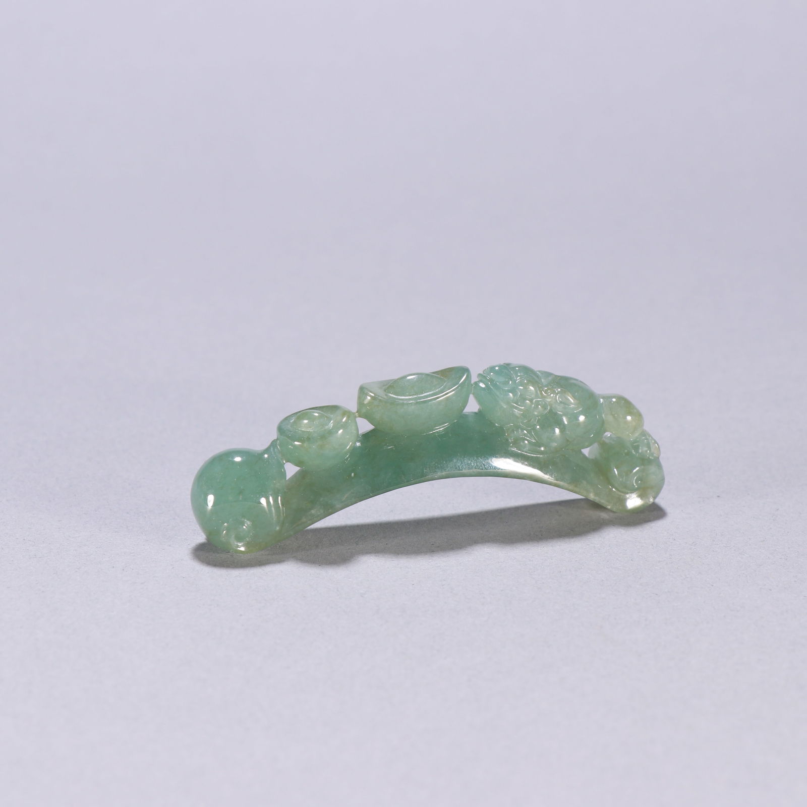 Qing Dynasty Jadeite Belt Hook (1 of 3)