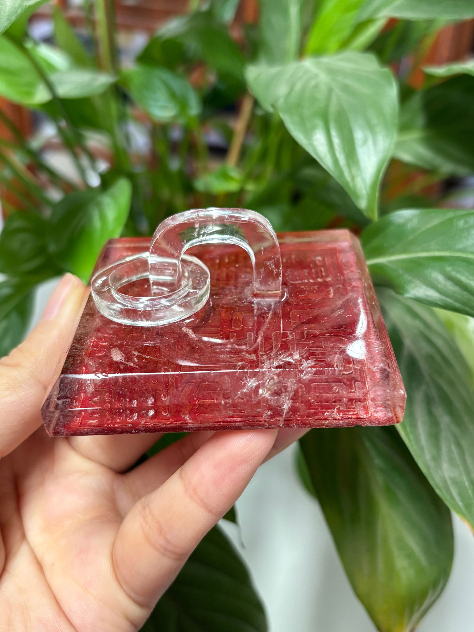 Qing Dynasty Crystal Seal (1 of 2)