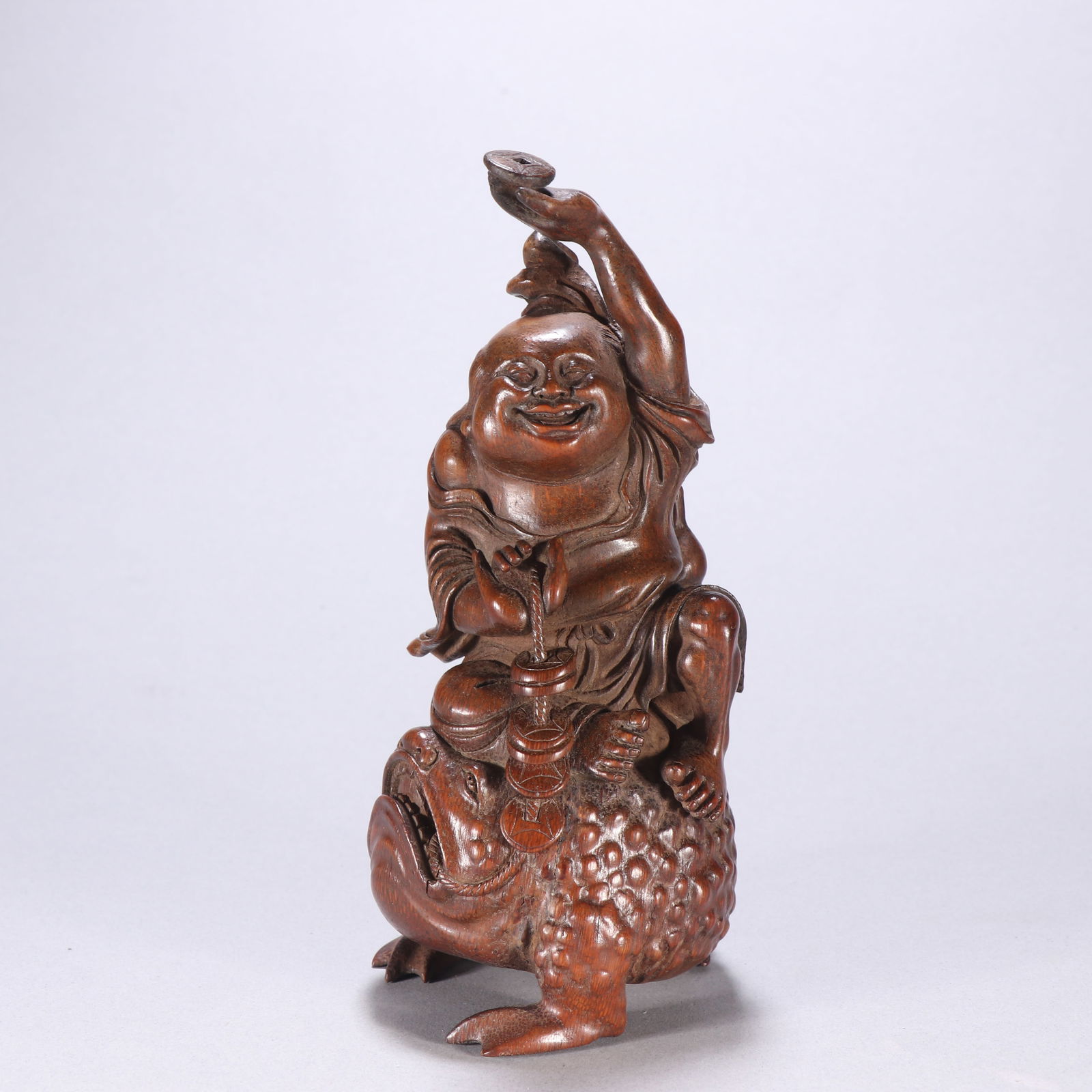 Qing Dynasty Bamboo Root Carving Ornament (1 of 1)