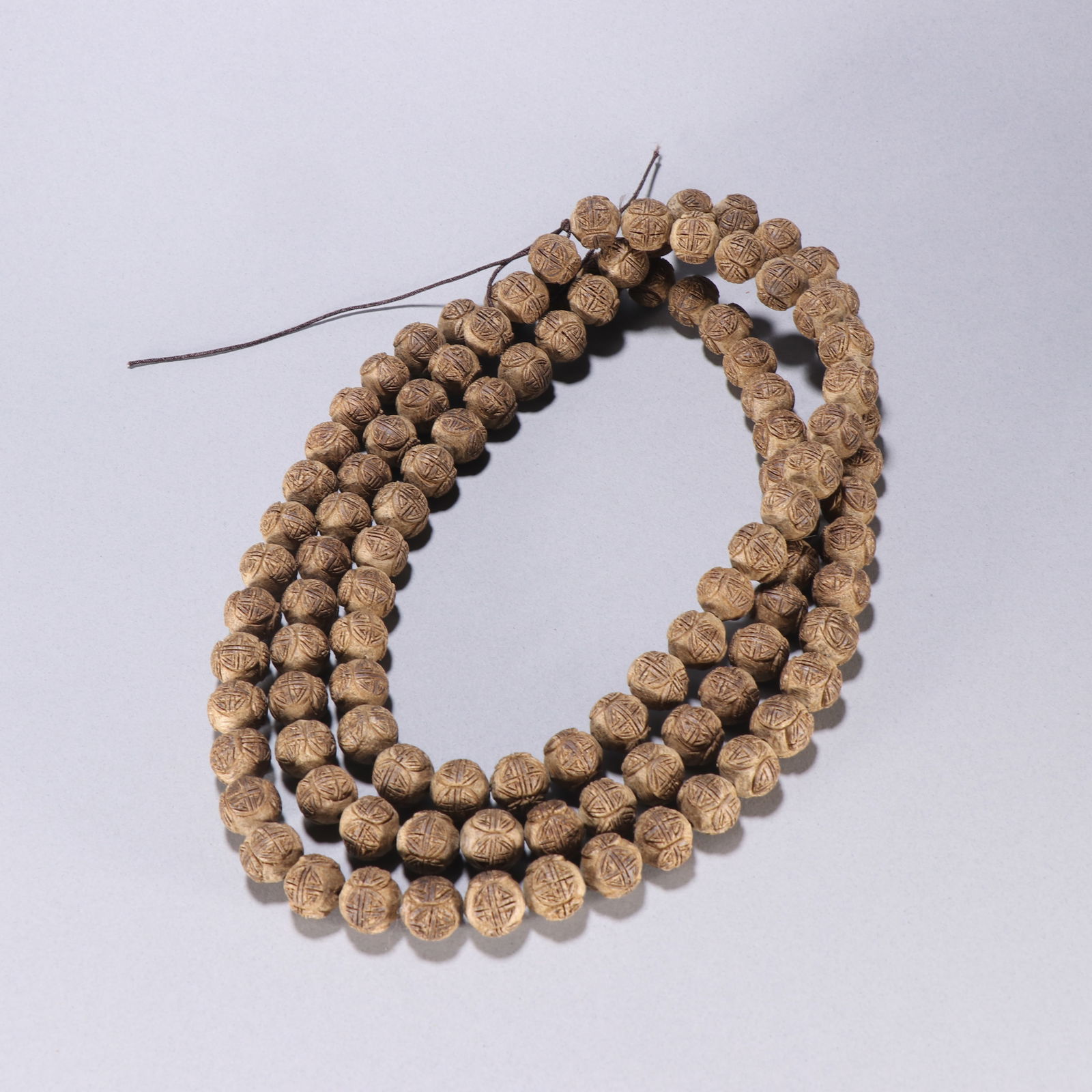 Qing Dynasty Agarwood Bead Bracelet (1 of 1)