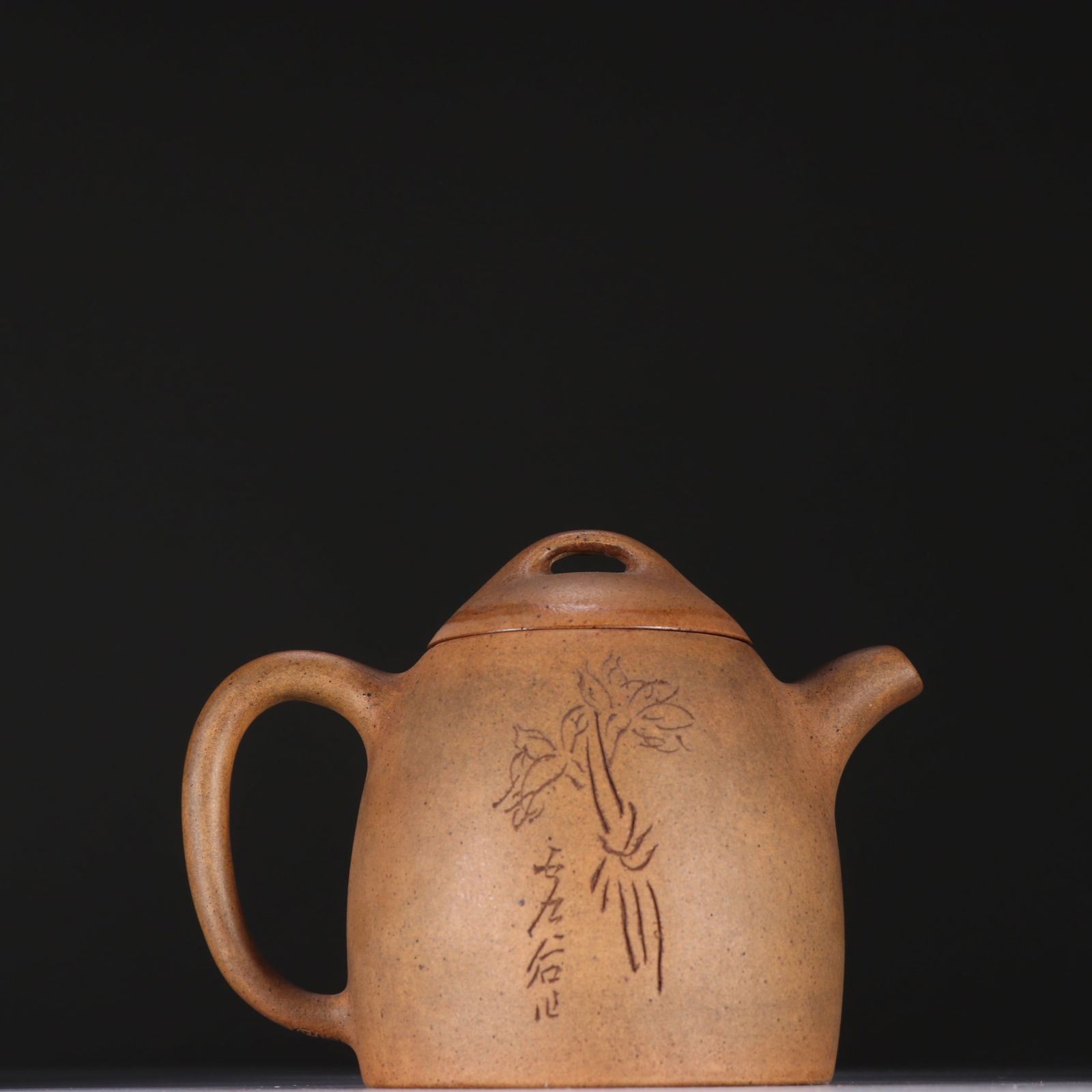 He Shilin mark Purple Clay Teapot (1 of 5)