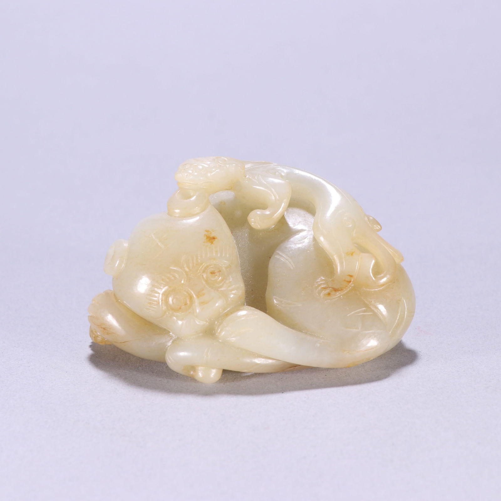 Qing Dynasty Hetian Jade Ornament (1 of 1)