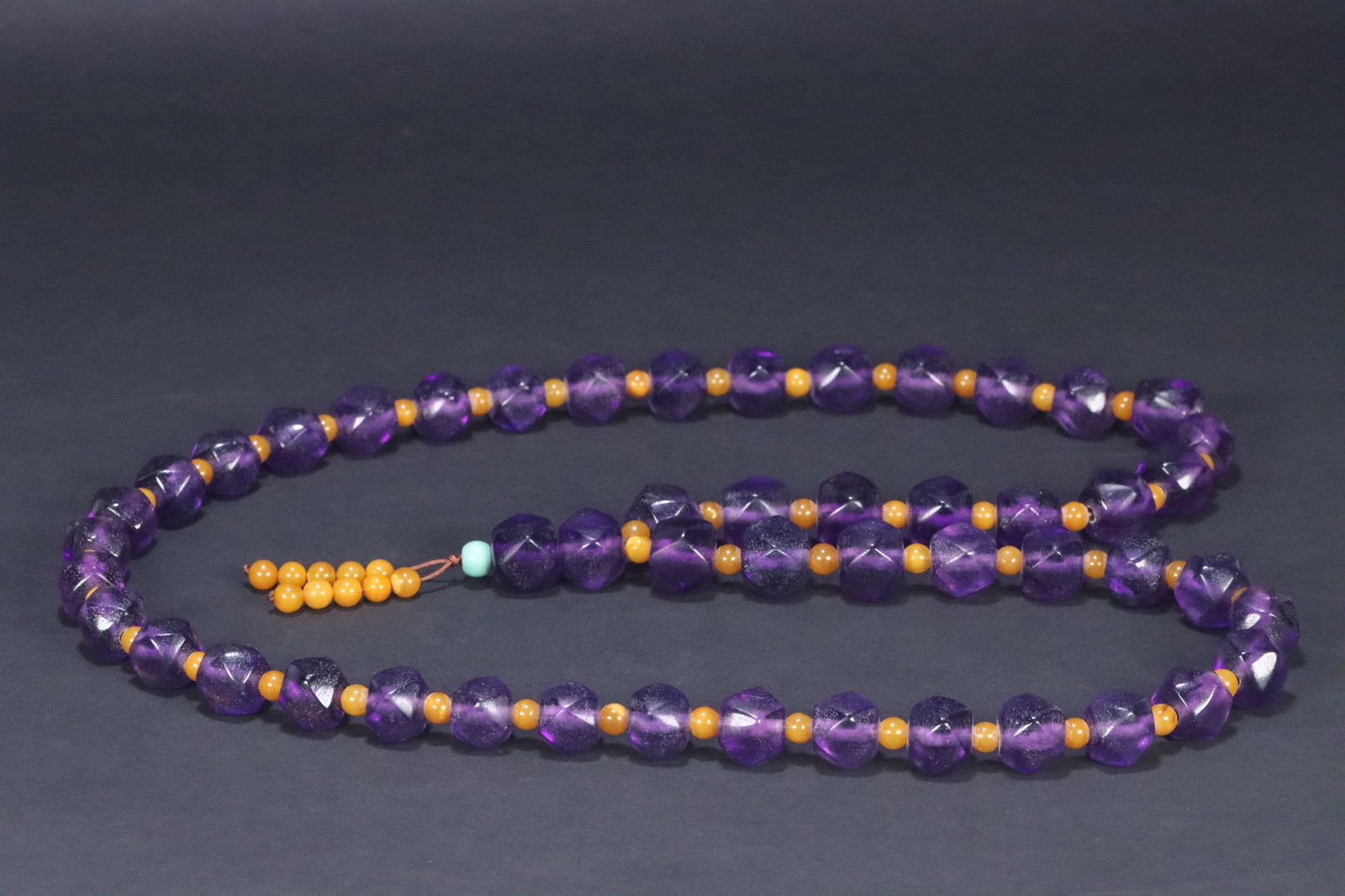 Qing Dynasty Glass Buddhist Beads (1 of 1)