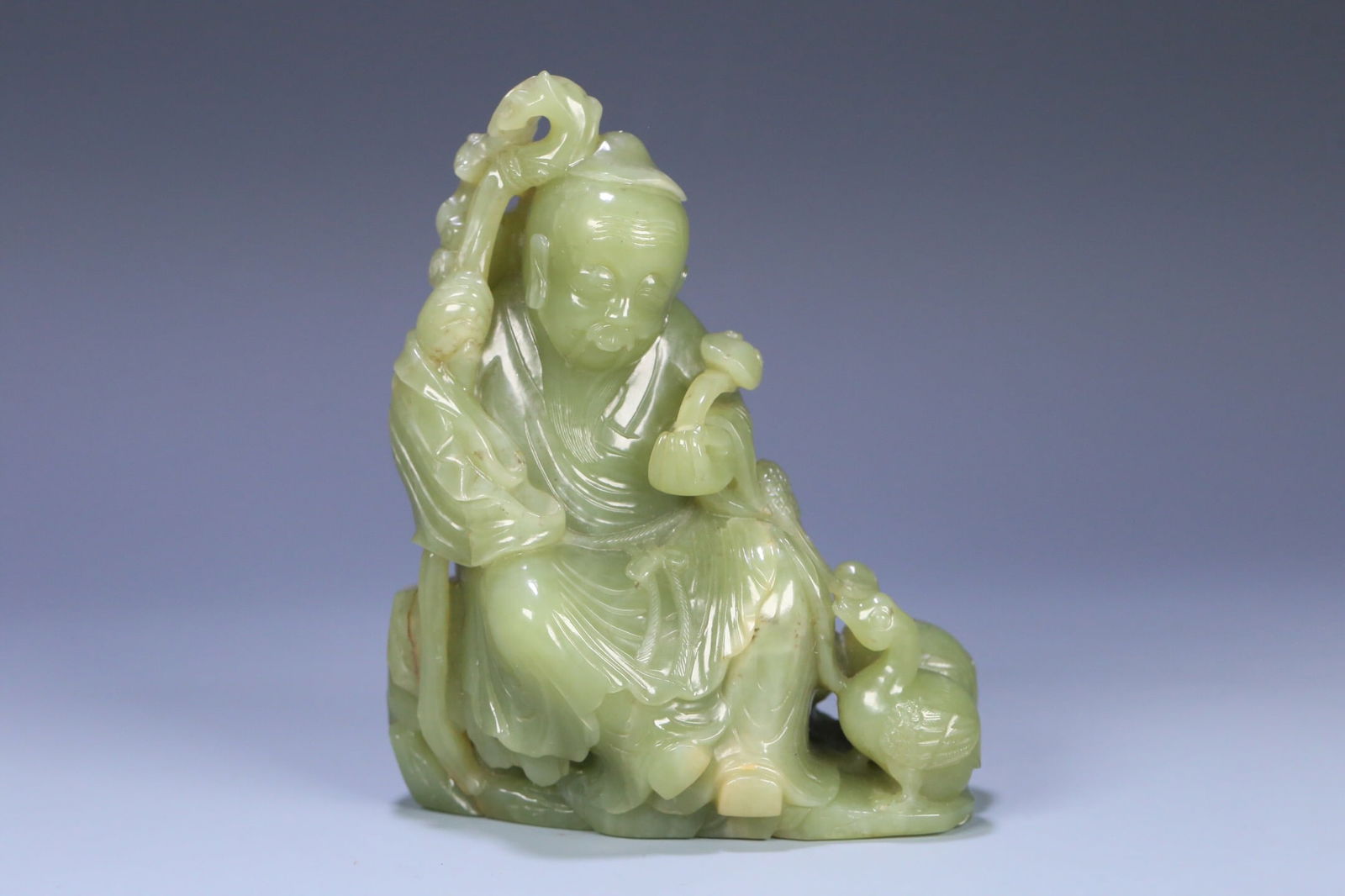Qing Dynasty Hetian yellow jade ornament (1 of 1)