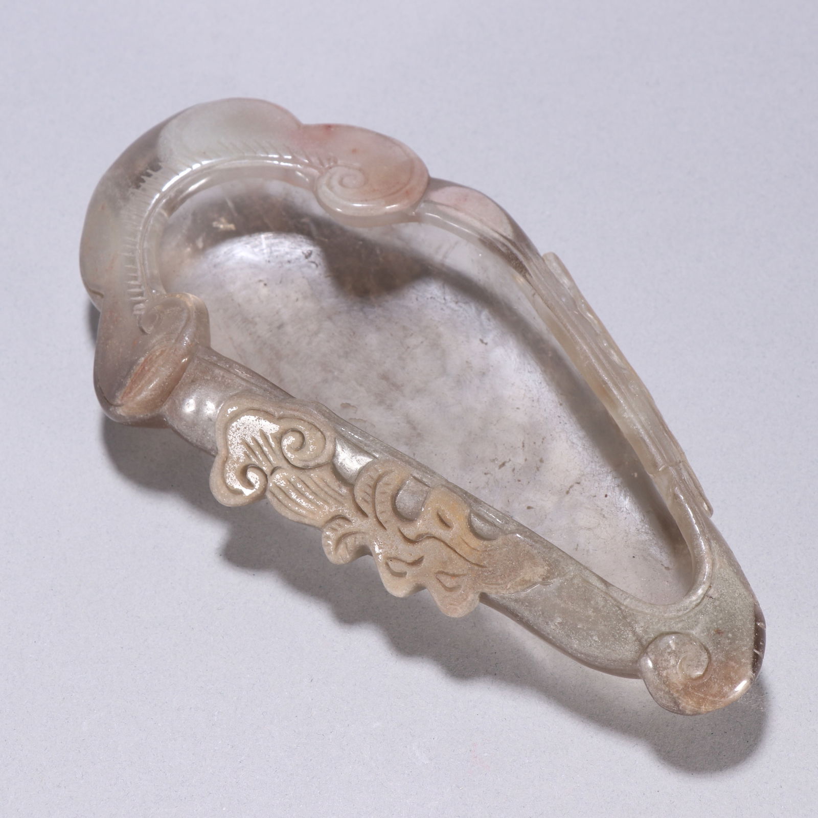 Smoky quartz water dropper: 17.5*3.5/371.5g