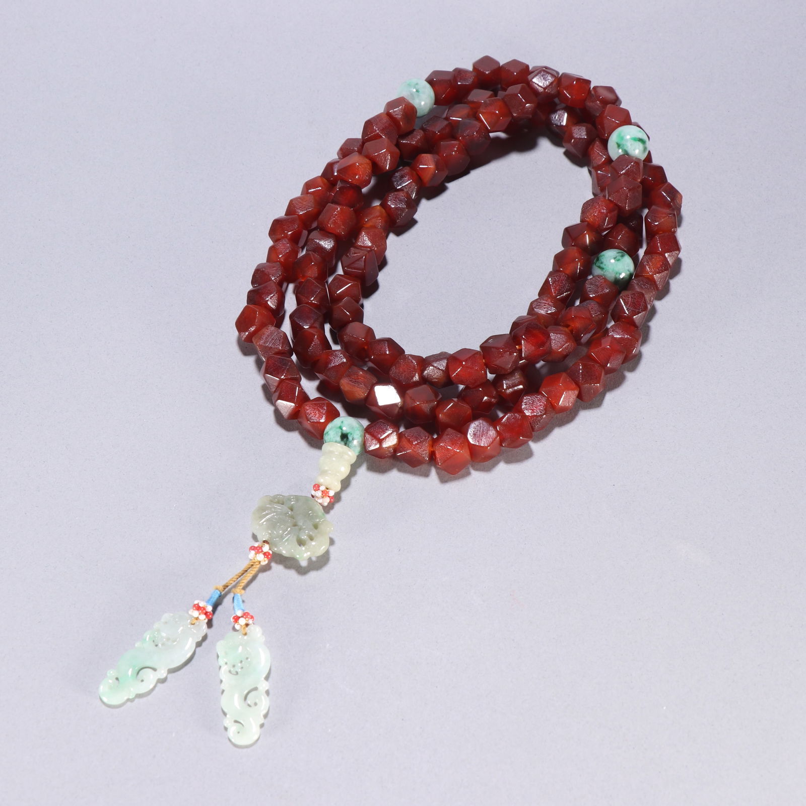 108-bead agate prayer beads (1 of 1)