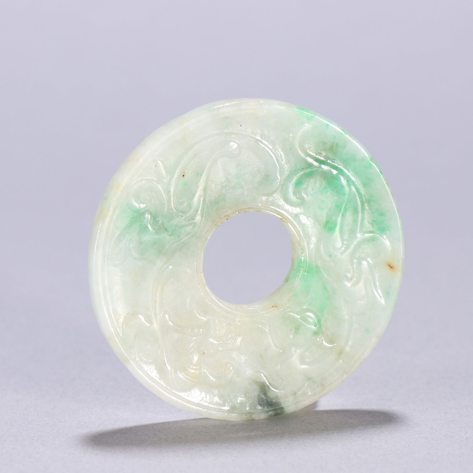 Qing Dynasty jadeite wall hanging (1 of 2)