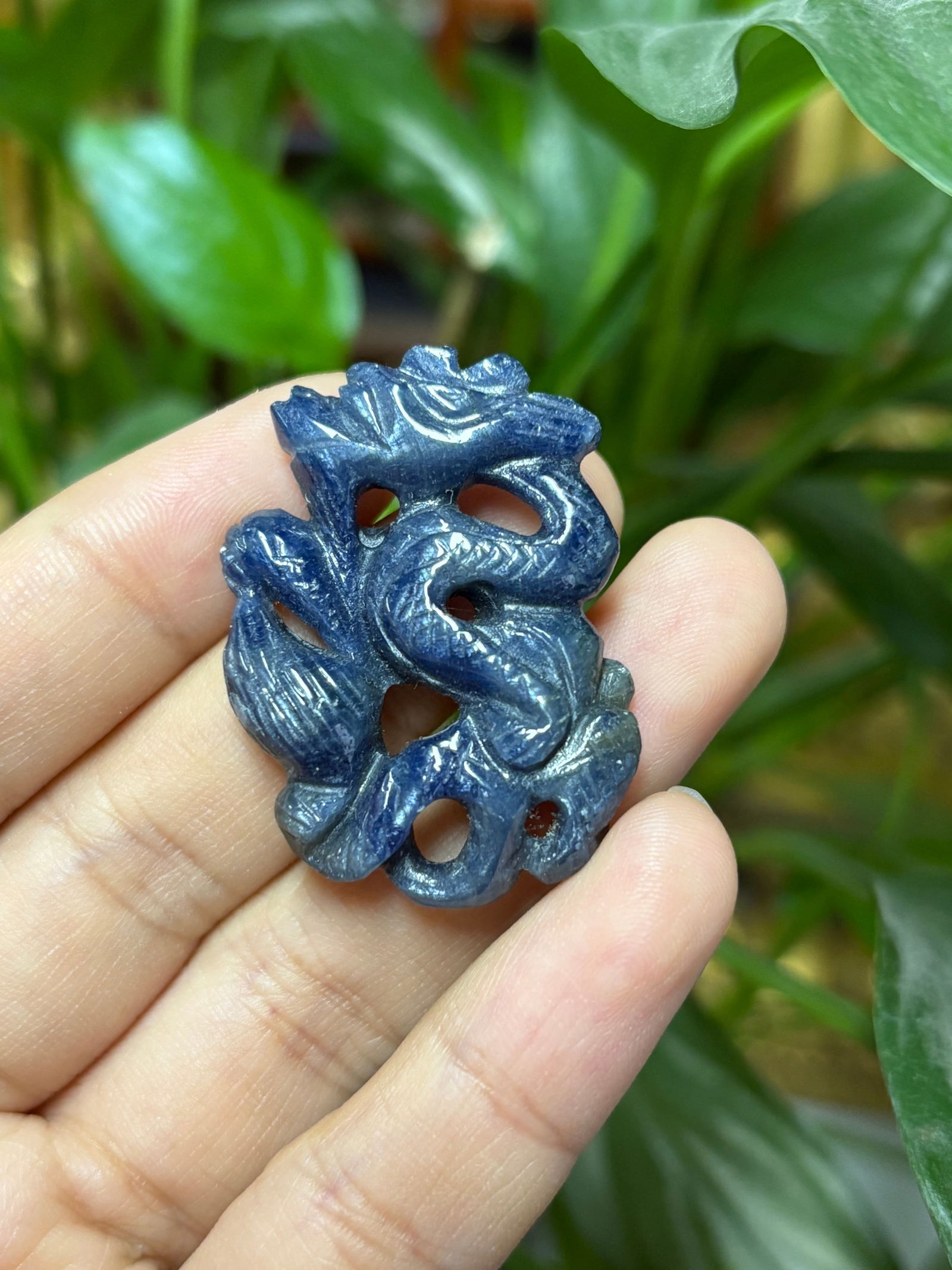 Sapphire Pendant (1 of 2)