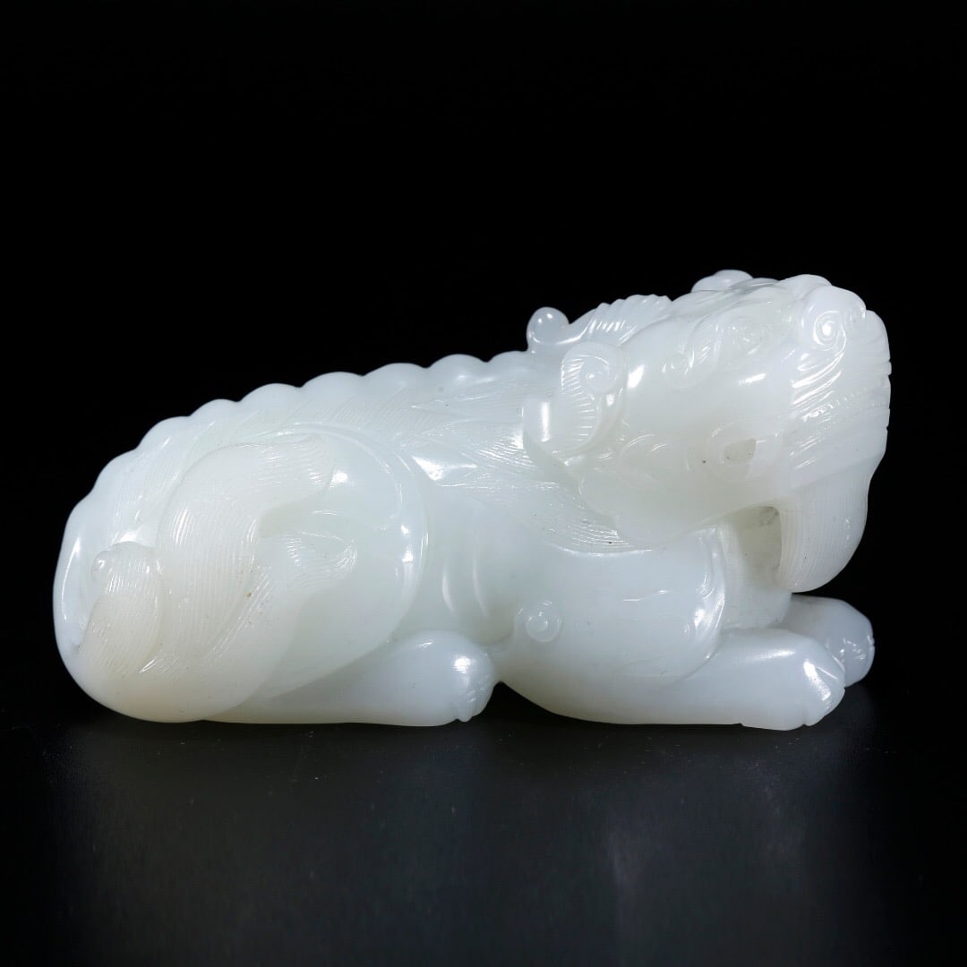 Hetian White Jade Ornament (1 of 1)