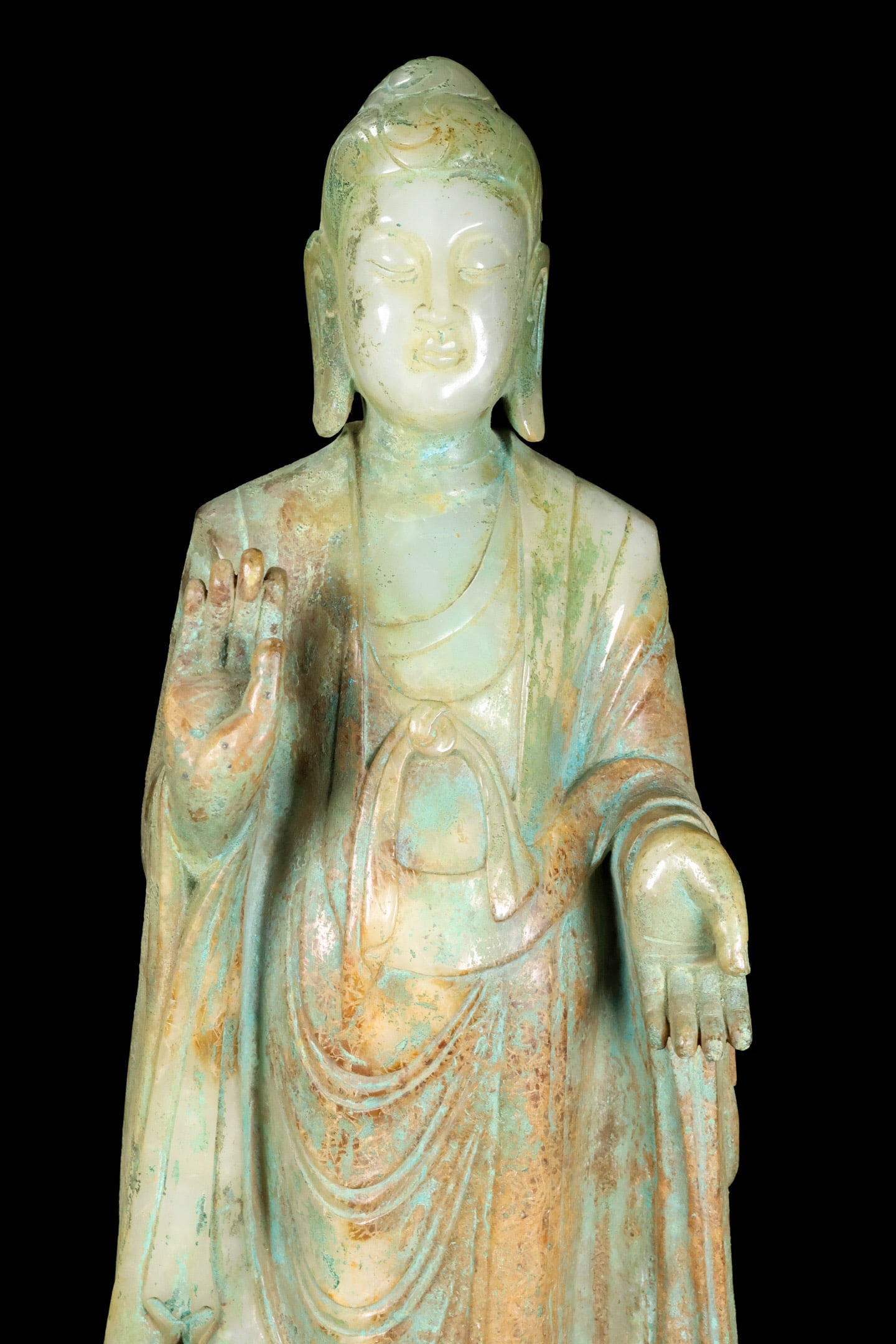Hetian Jade Buddha Statue (1 of 1)