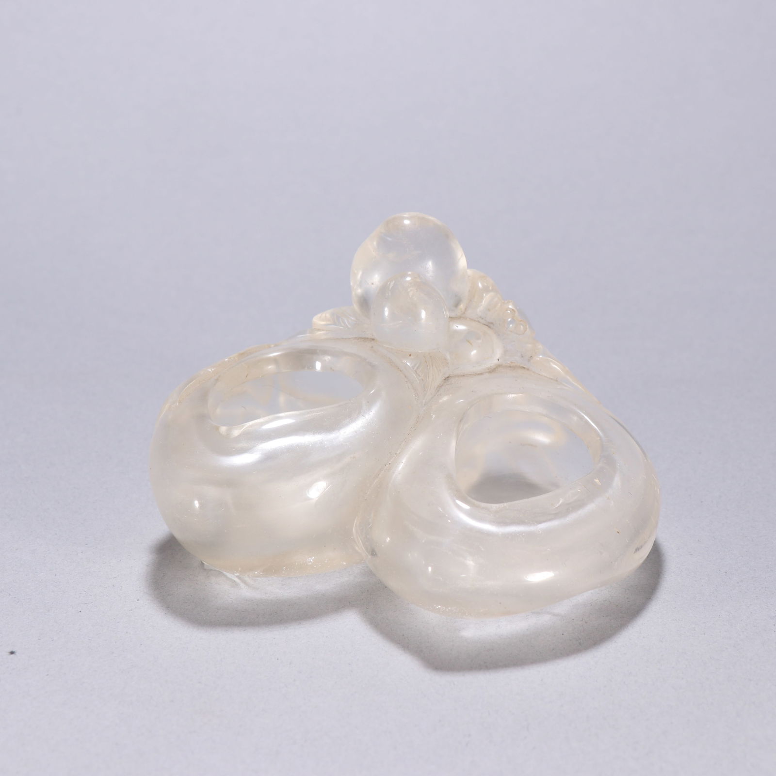 A Qing Dynasty Crystal Brush Washer (1 of 3)