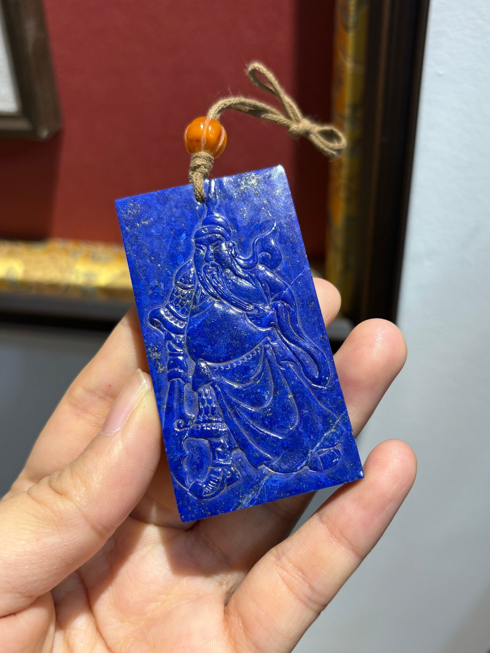 Lapis Lazuli Plaque (1 of 2)