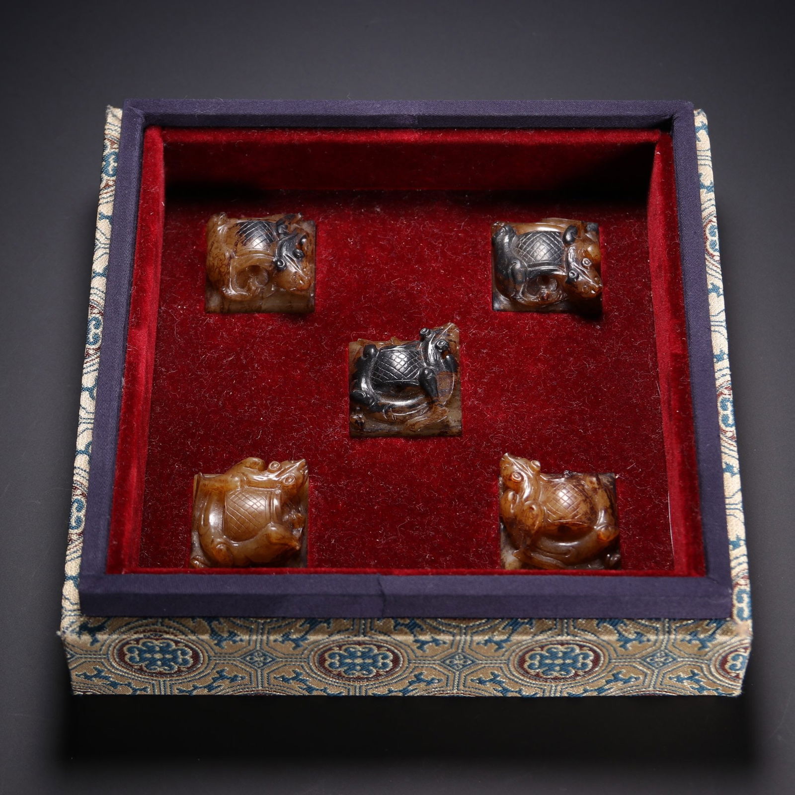 Han Dynasty Jade Seal Set (1 of 9)