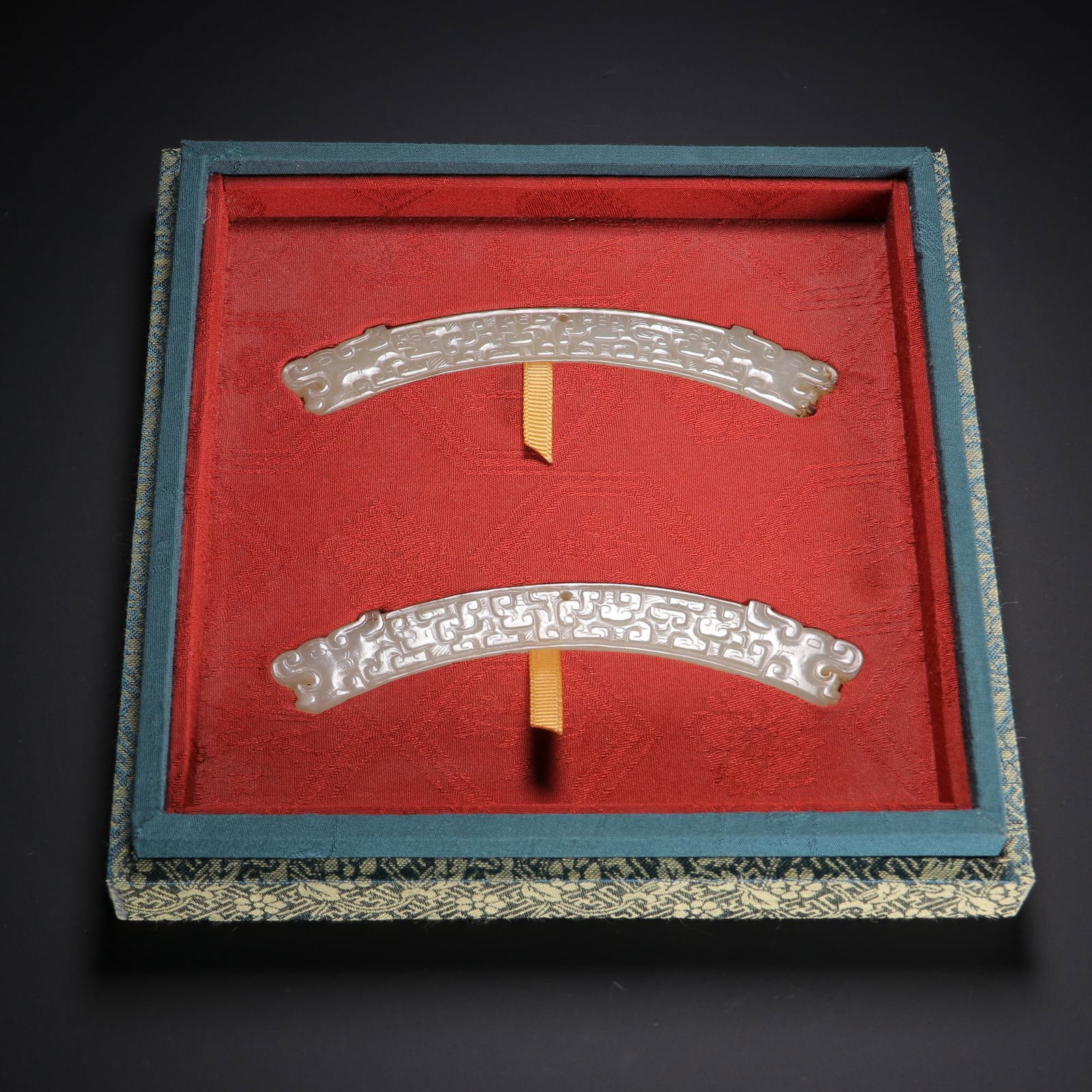 Han Dynasty Jade Huang Pair (1 of 1)