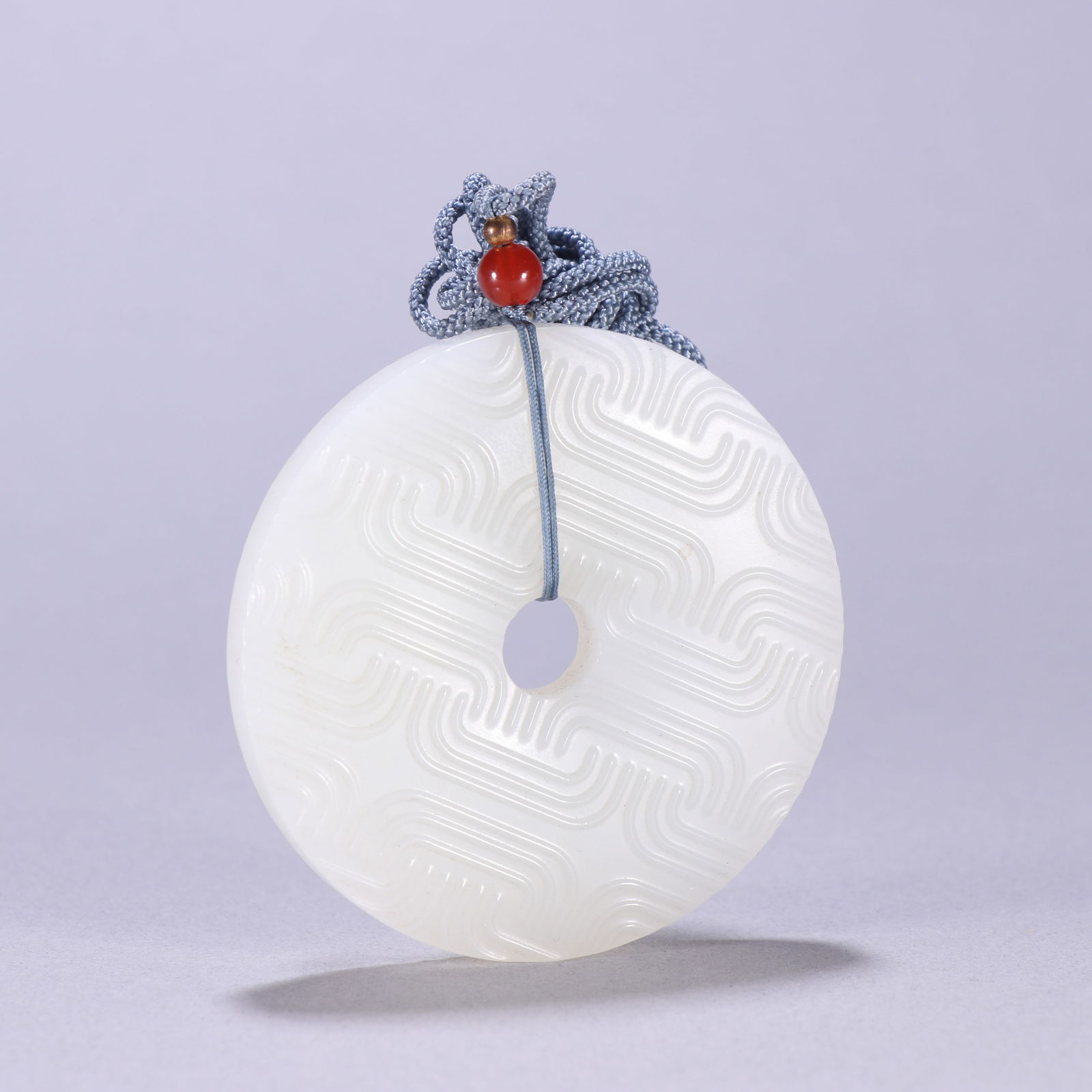 Hetian jade bi: 6.1/63.5g