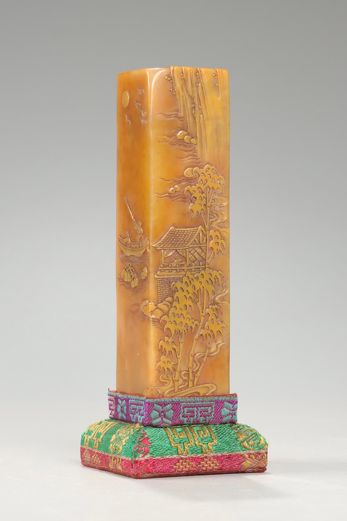 Youzhu Style Tianhuang Stone Seal (1 of 3)