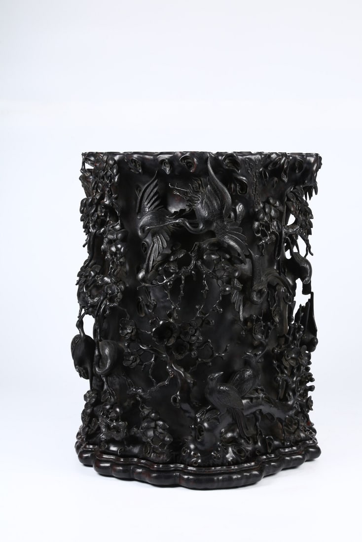 Rosewood Large Brush Holder (1 of 3)