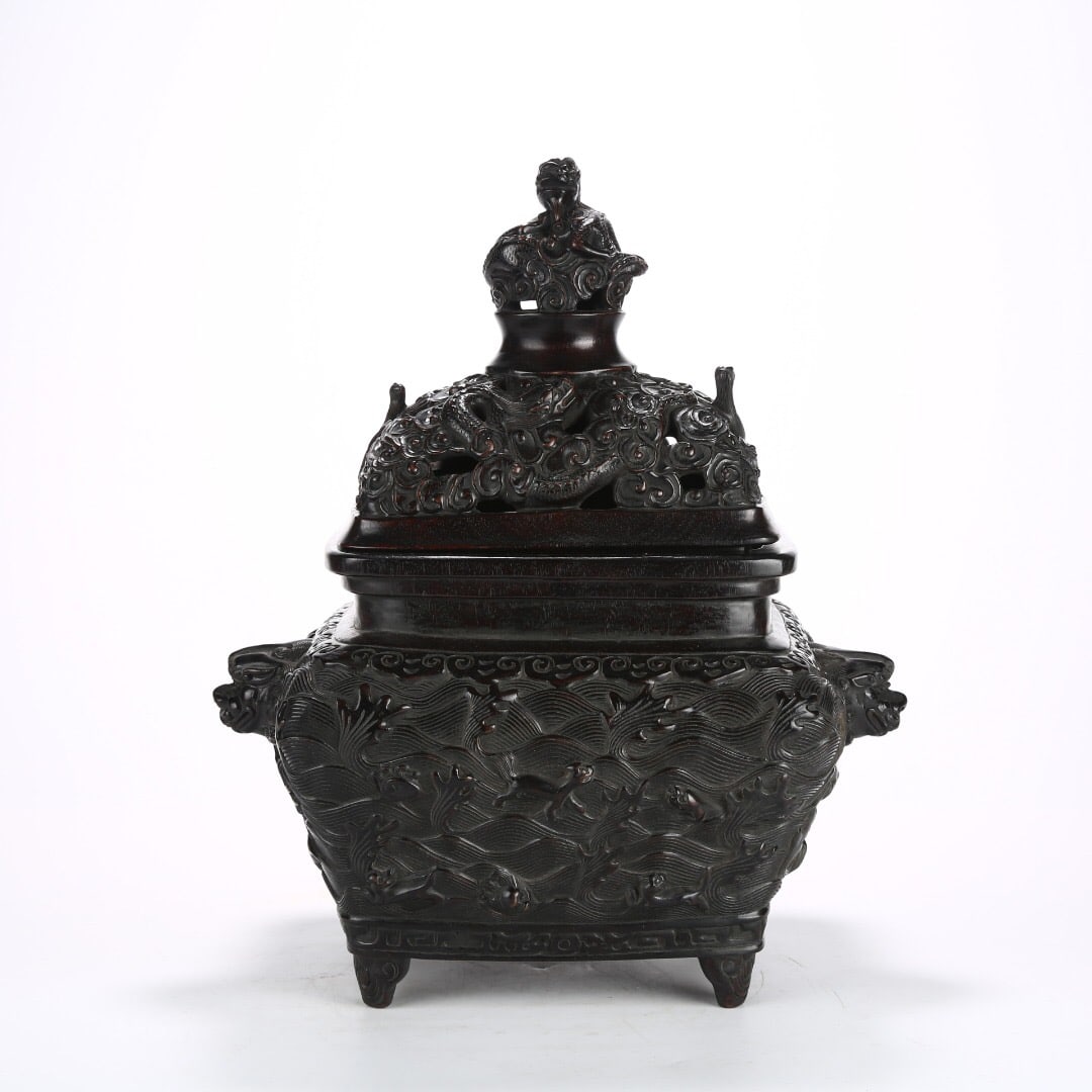 A sandalwood incense burner (1 of 3)