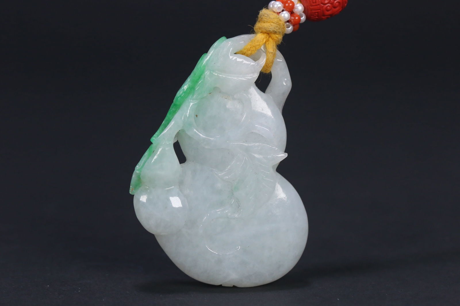 Qing Dynasty Jadeite Plaque (1 of 3)