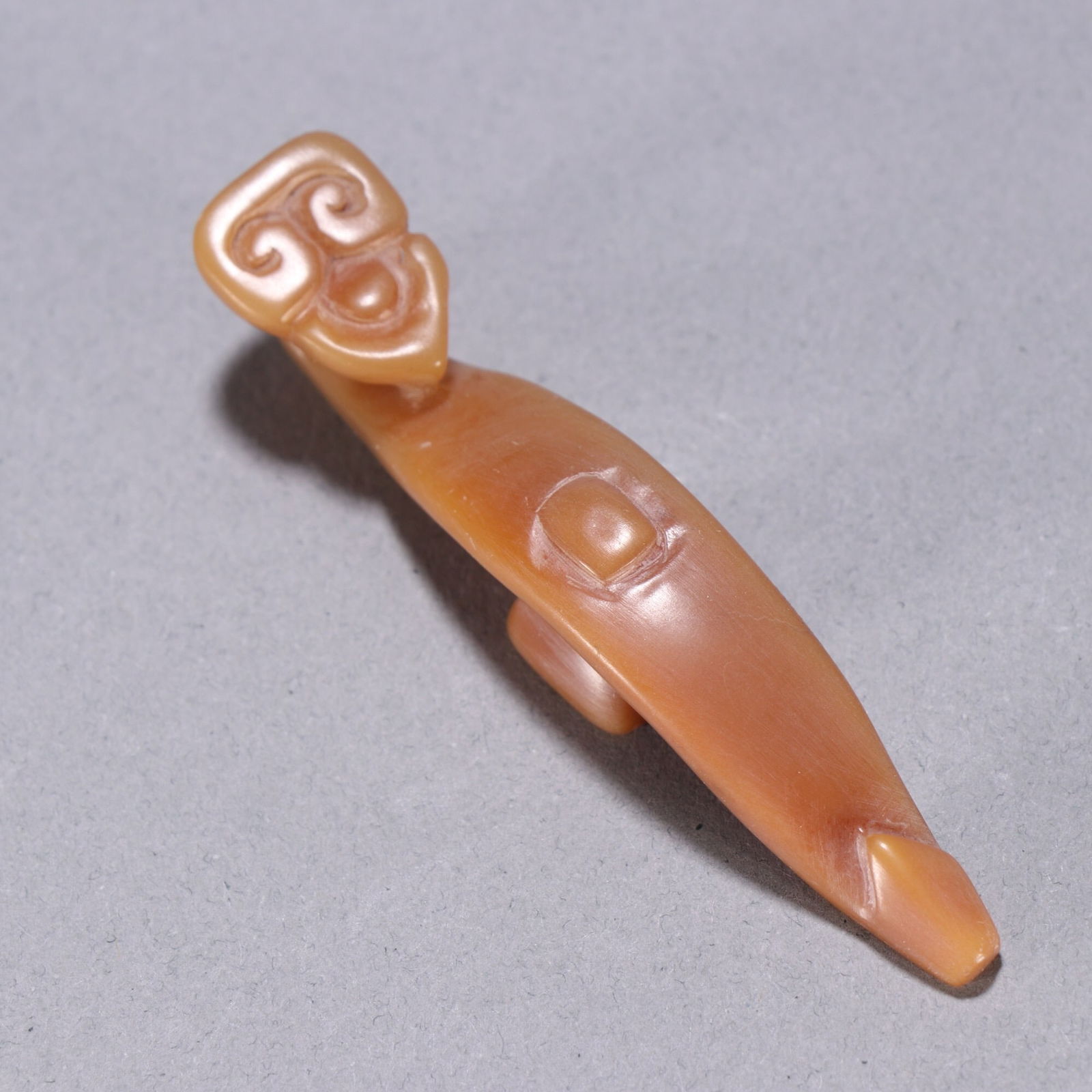 Qing Dynasty Tianhuang Stone Ruyi Belt Hook (1 of 2)