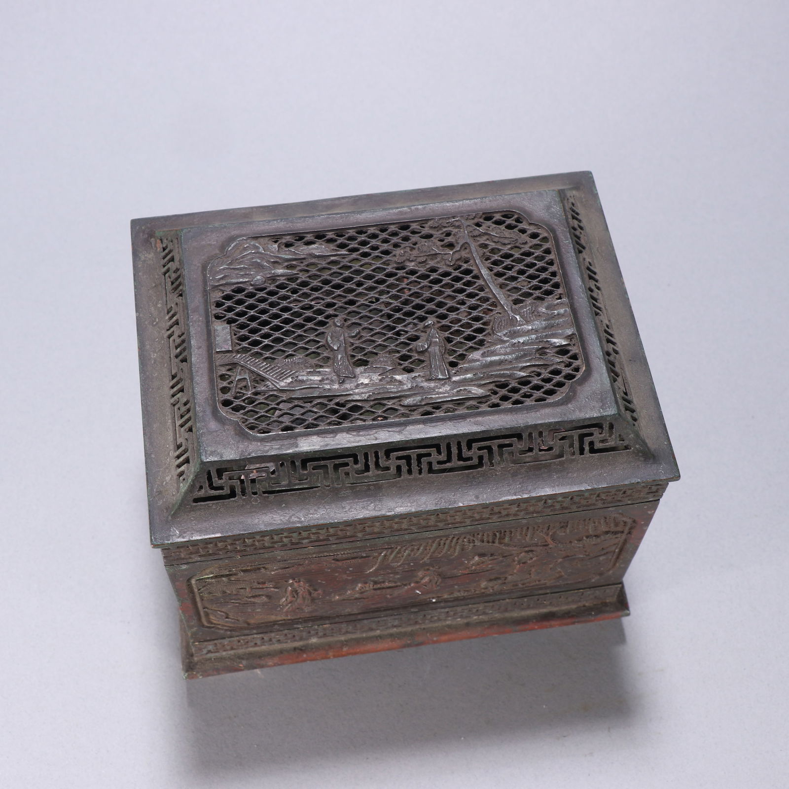 Chen Qiaosheng Mark Bronze Incense Burner (1 of 5)