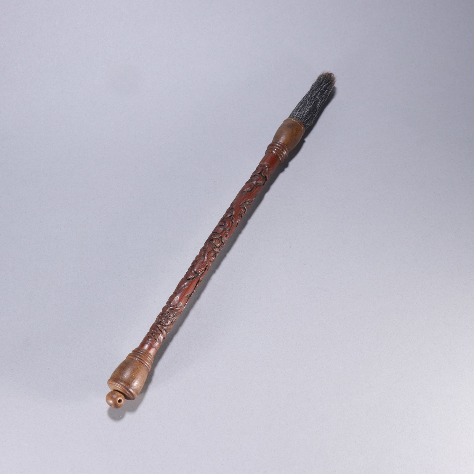 Item 1: Qing Dynasty Agarwood Writing Brush (1 of 1)