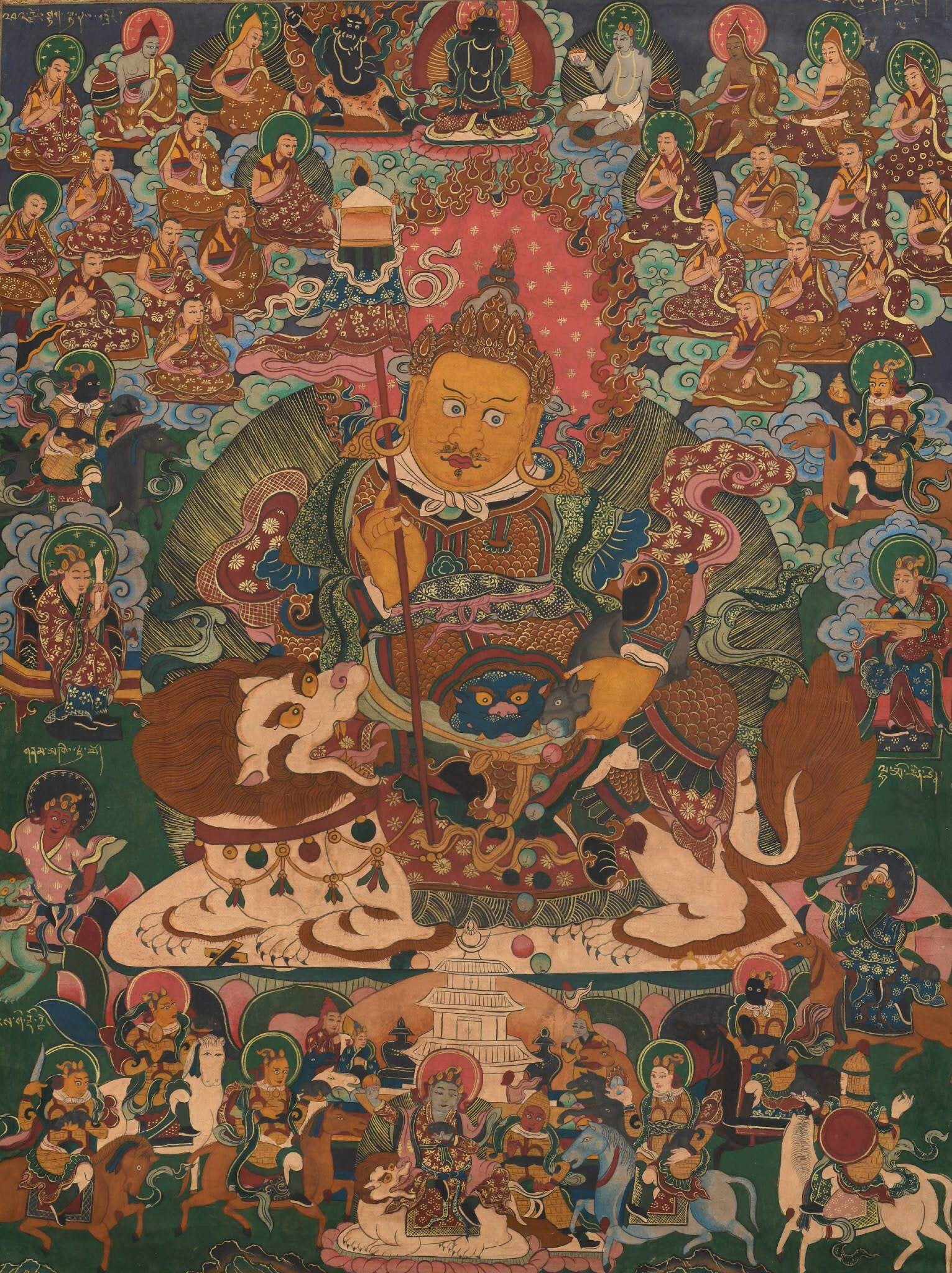 Mineral Painted Thangka (1 of 1)