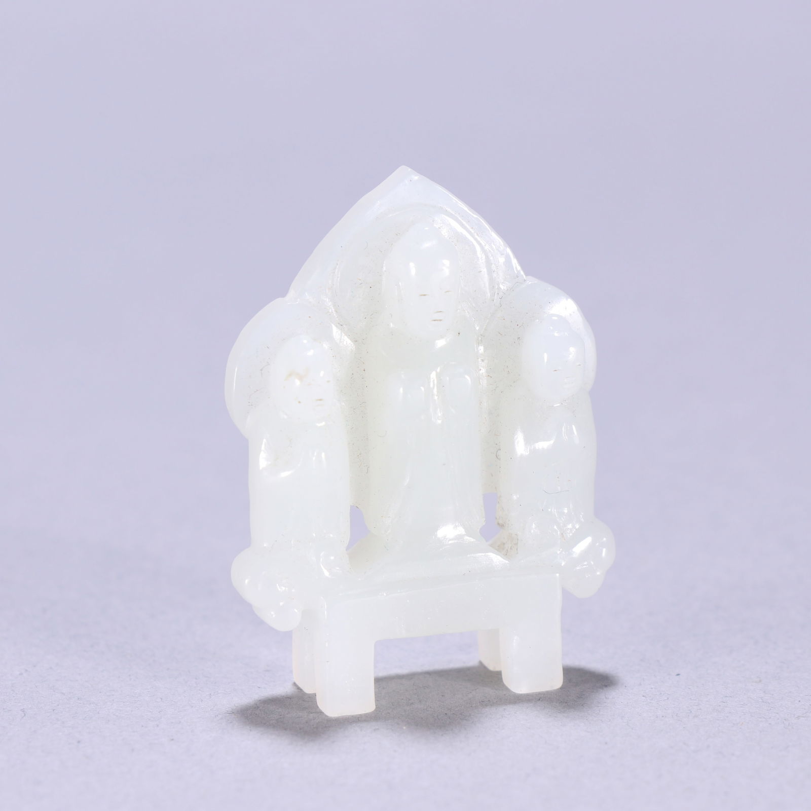 Qing Dynasty Hetian Jade Carving: 3.9*3/13.8g