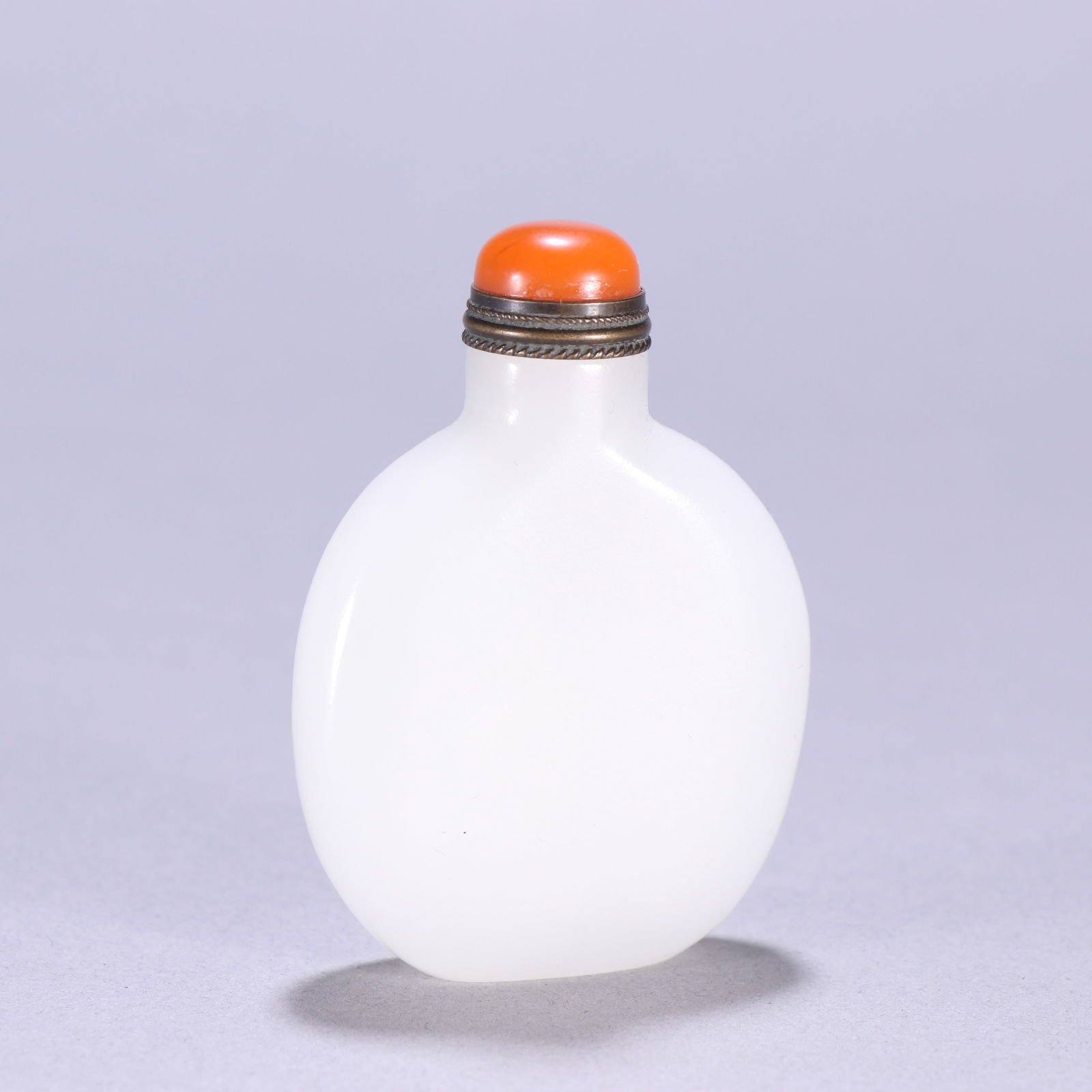 Qing Dynasty Hetian Jade Snuff Bottle (1 of 1)