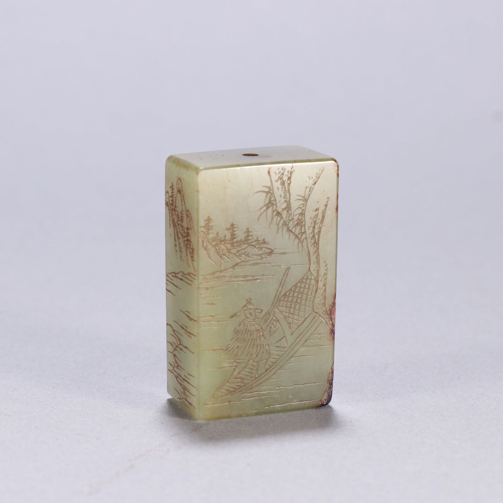 Yellow Jade Pendant (1 of 2)