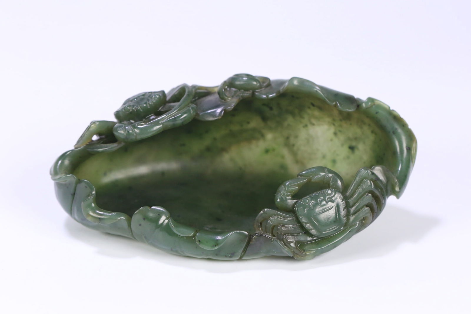 Qing Dynasty Hetian Jade Wash Basin (1 of 2)