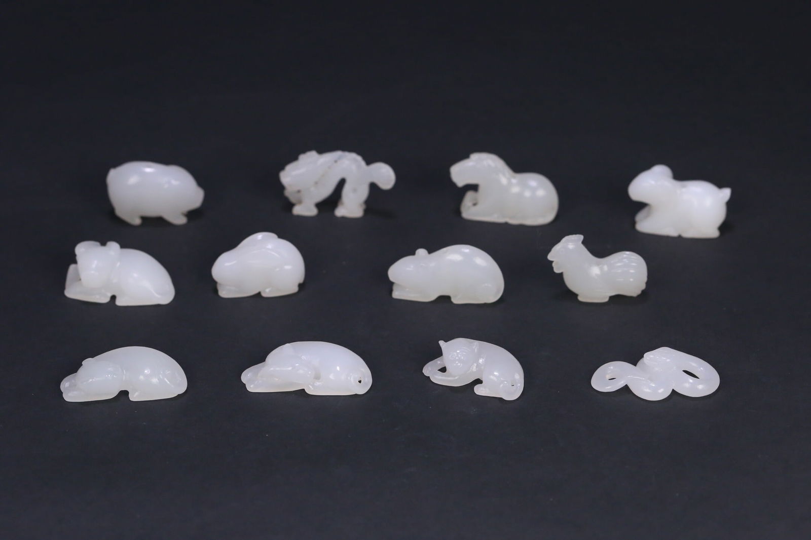 A Set of Hetian Jade Zodiac Carvings (1 of 4)