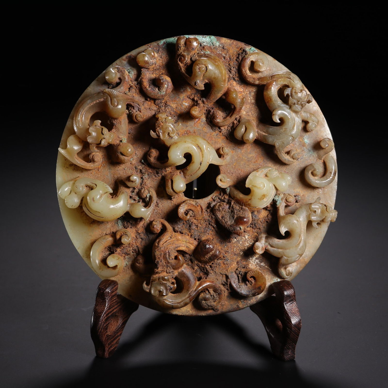 Han Dynasty Jade Bi (1 of 2)