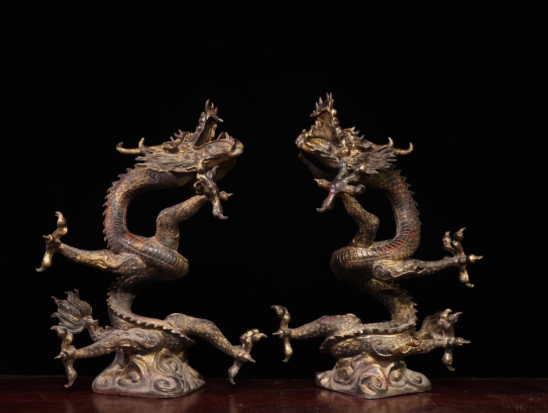 Pure copper clay gold ornament: 55*45*30/17.75kg