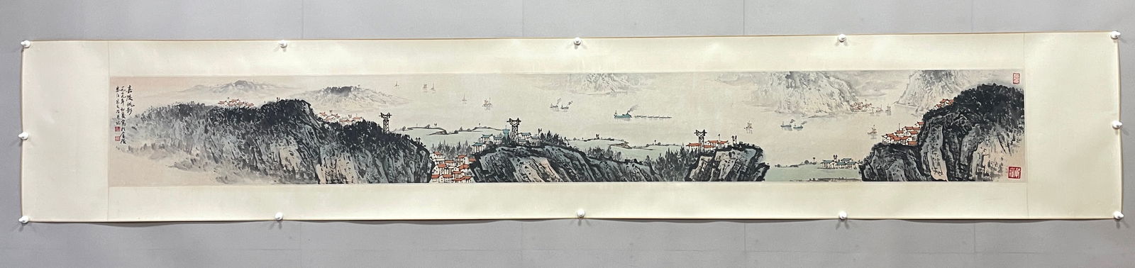 Paper Framed Painting with Song Wenzhi mark Mark (1 of 1)