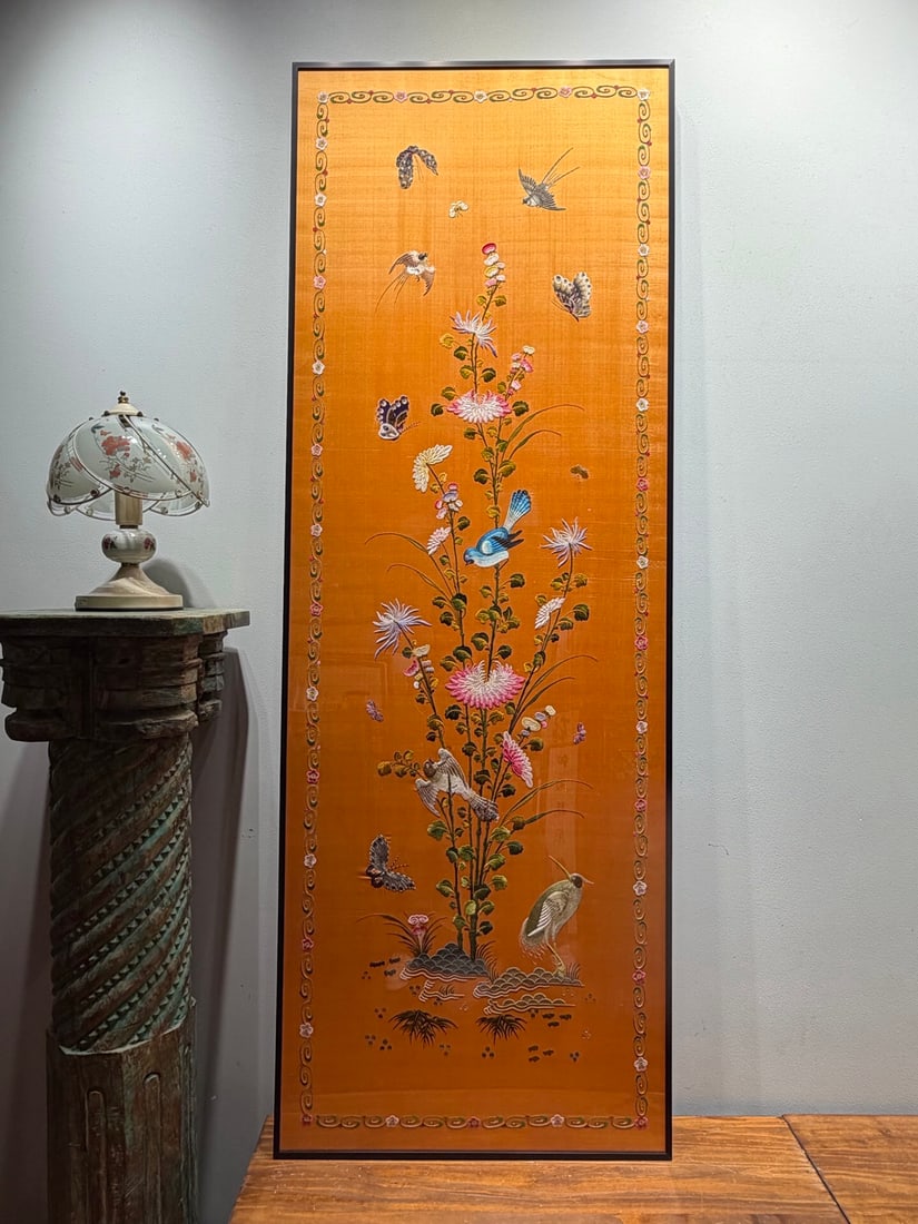 Embroidery from the Republic of China Period: 180*64