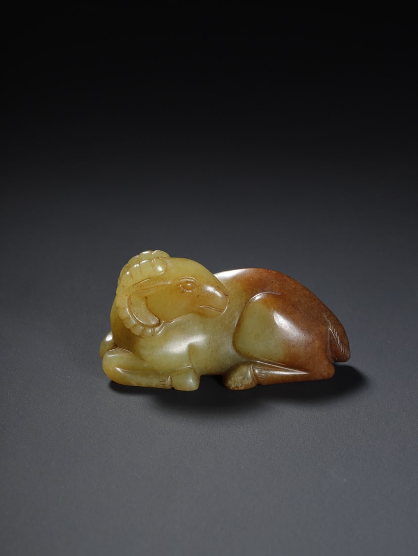 Hetian Yellow Jade Carving (1 of 2)