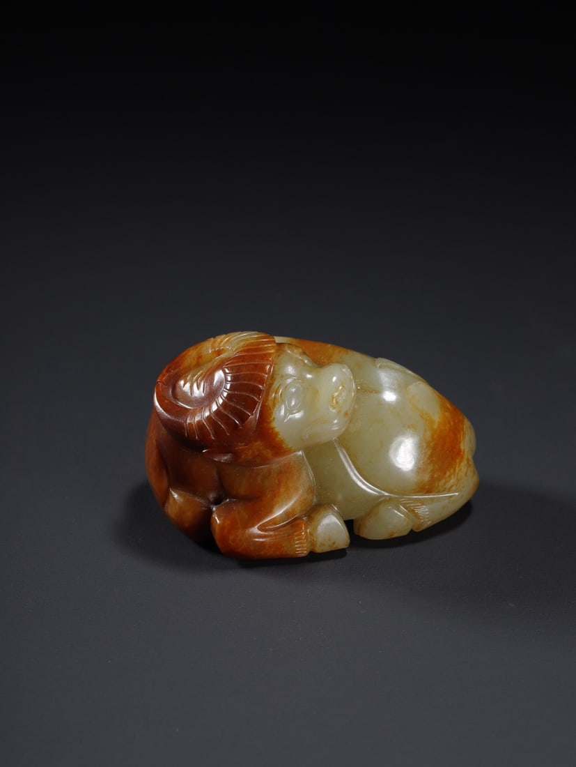 Hetian jade hand-held piece (1 of 2)