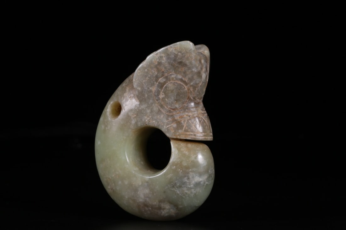 Jade Pig-Dragon from the Hongshan Culture Period (1 of 2)