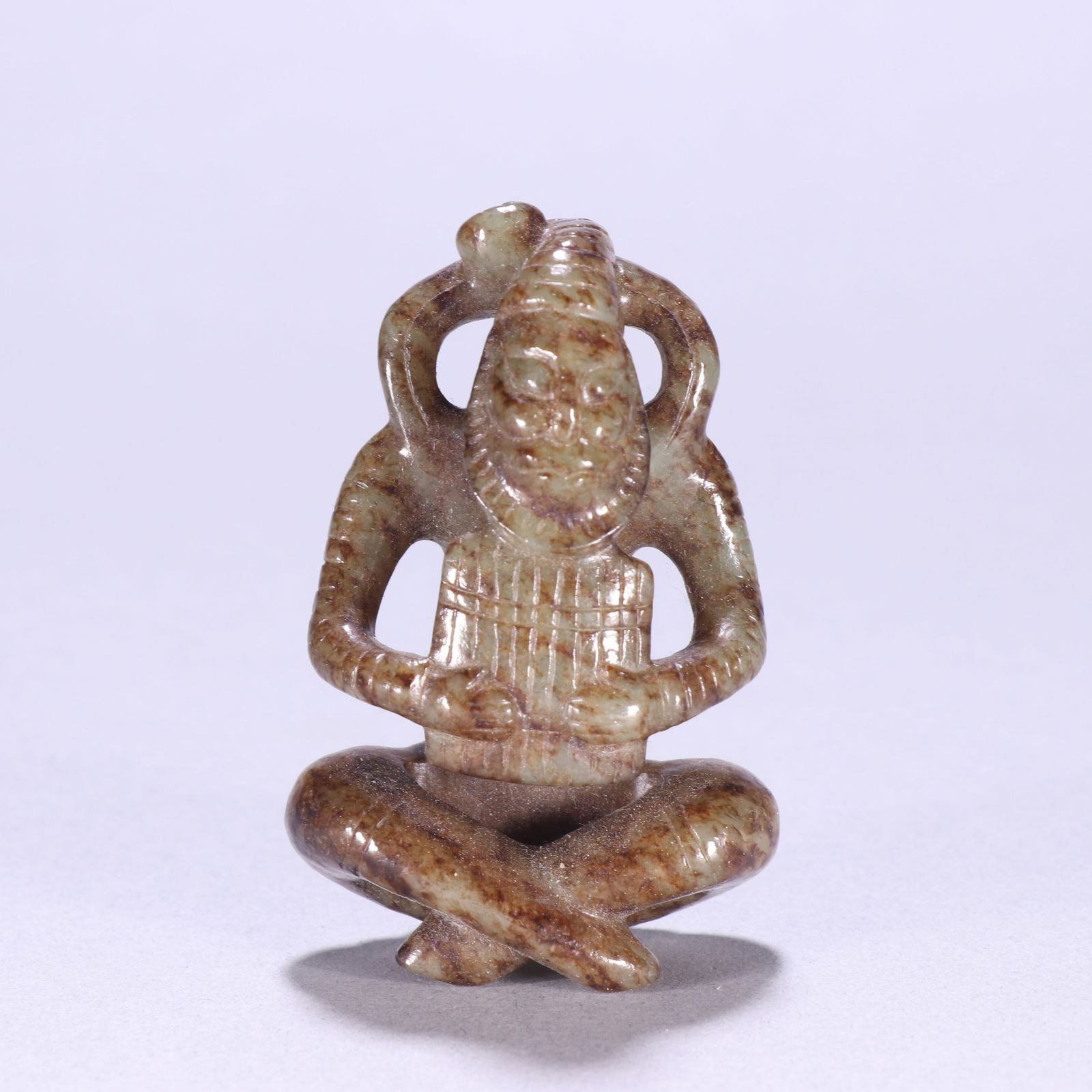 Hetian jade carving: 7*4.4/70.2g