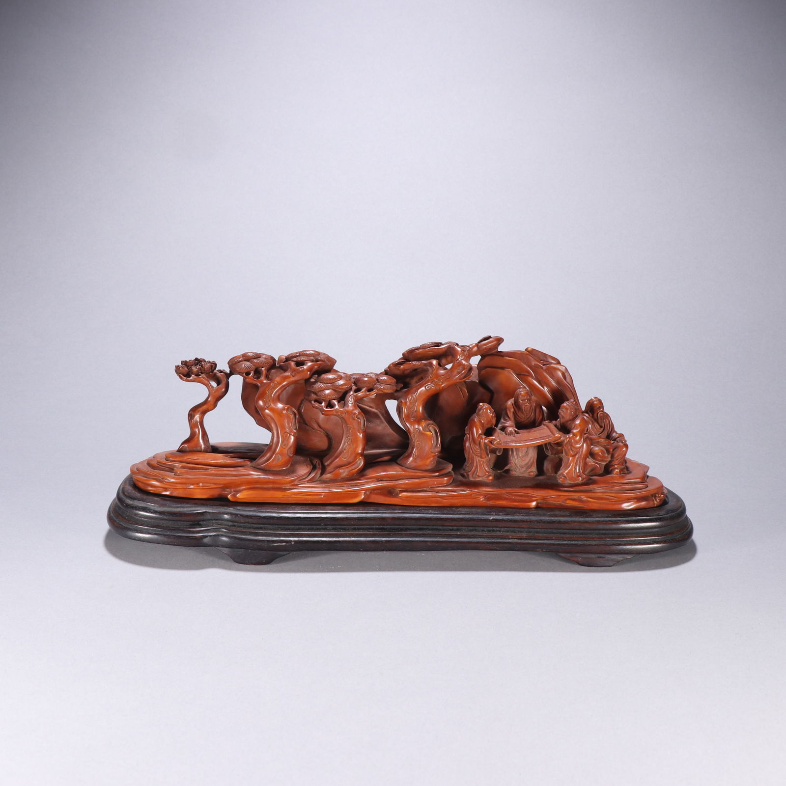 Qing Dynasty Boxwood Ornament (1 of 1)