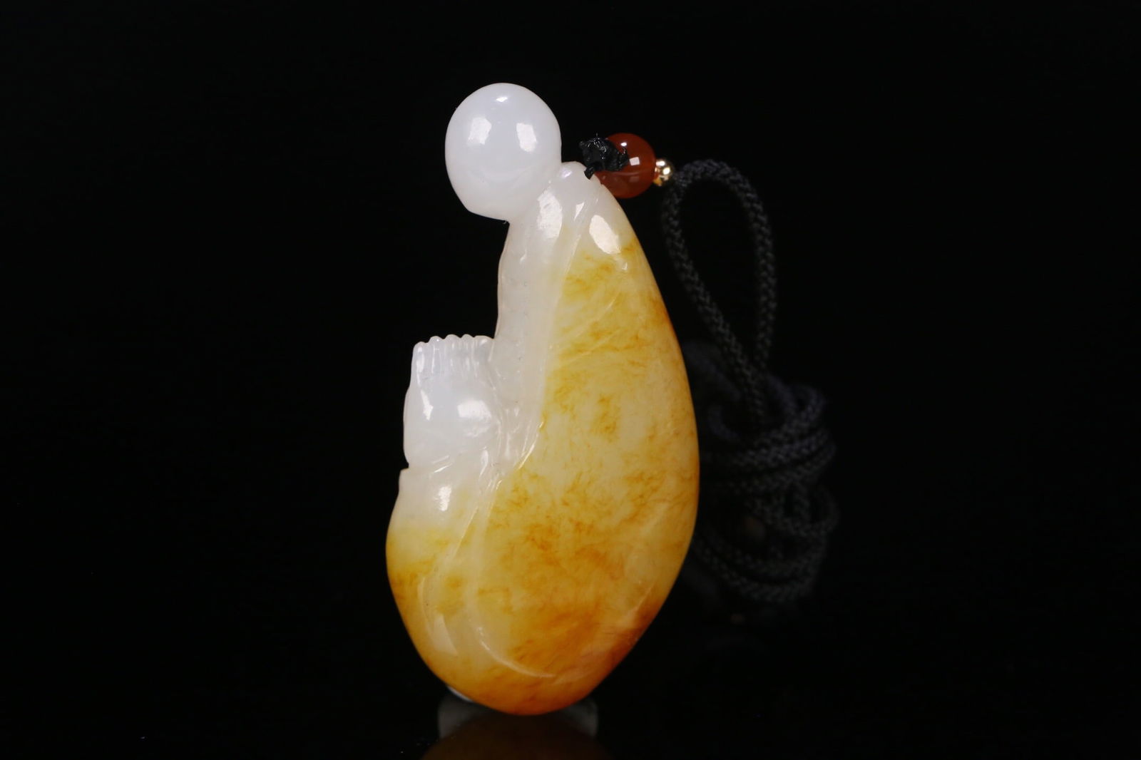 Hetian Jade Seed Pendant (1 of 1)