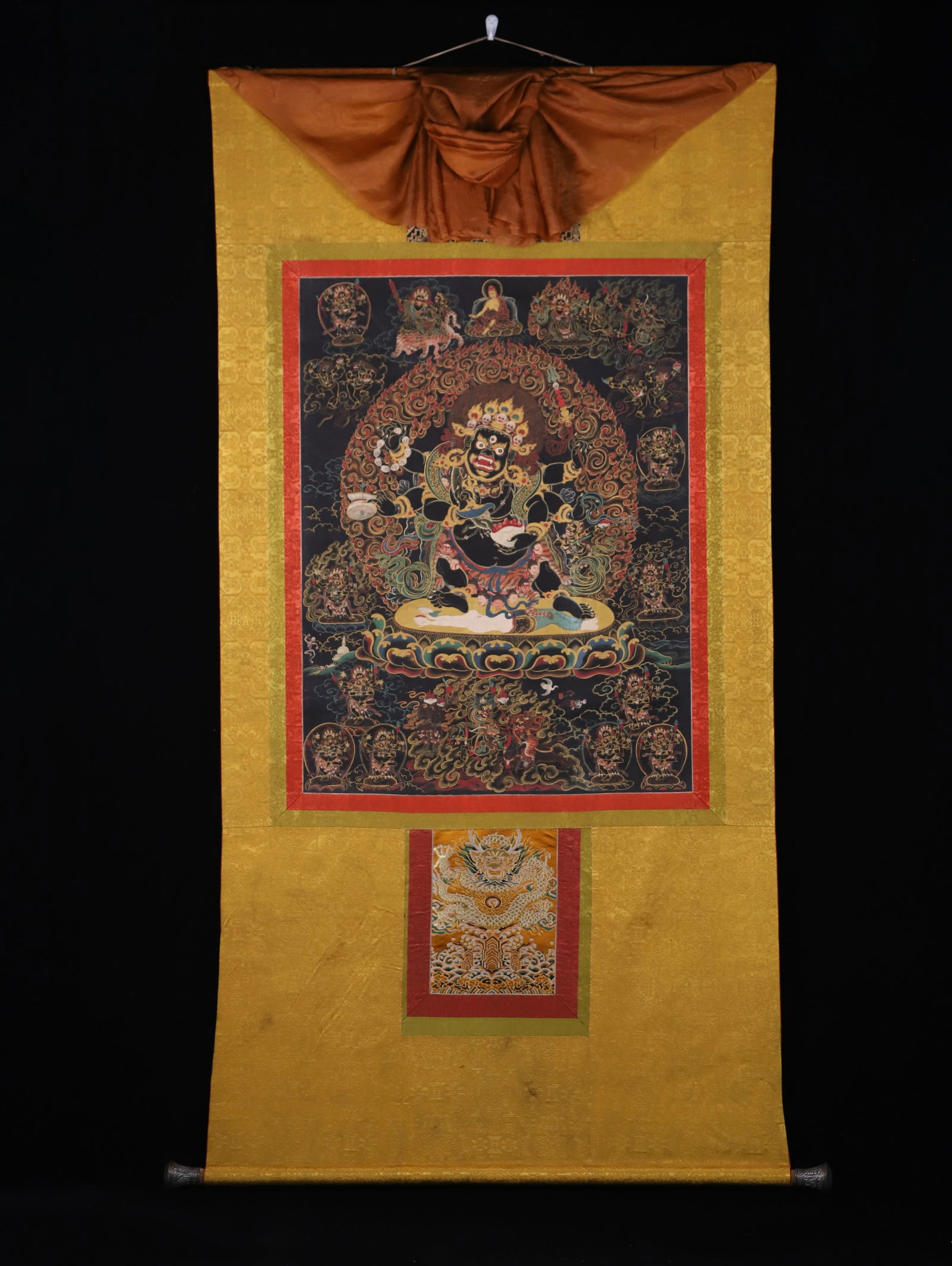Tangka of Tibetan Buddhism in the Qing Dynasty (1 of 1)