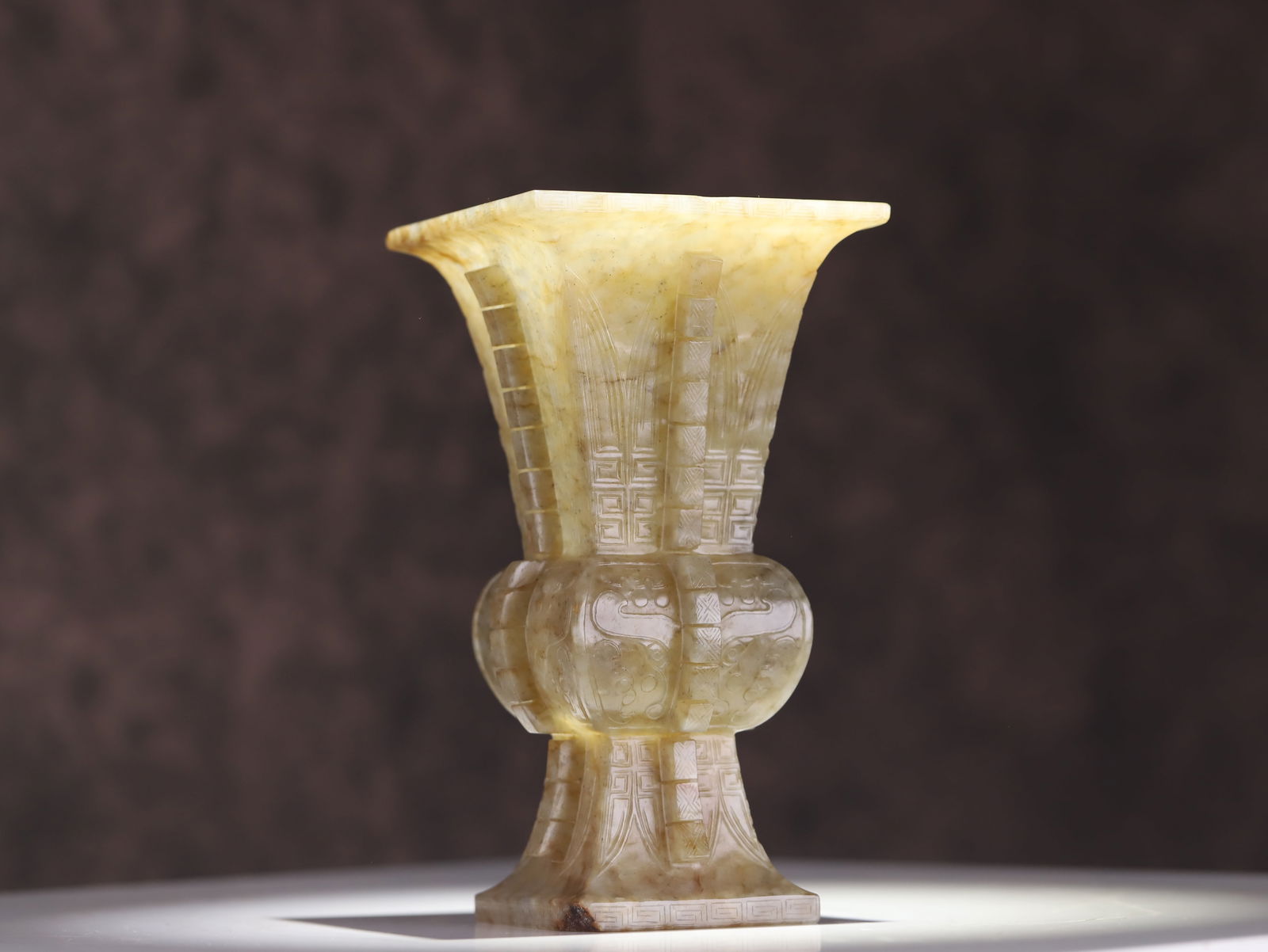 Ming Dynasty Hotan Jade Flower Goblet (1 of 3)