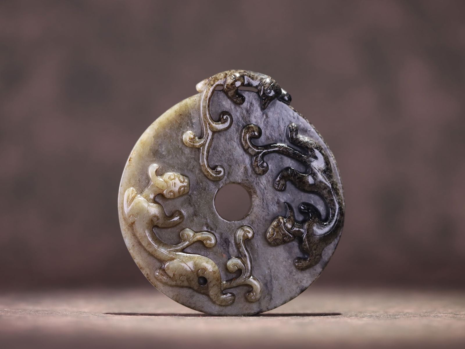 Han Dynasty Hotan Jade Wall (1 of 2)