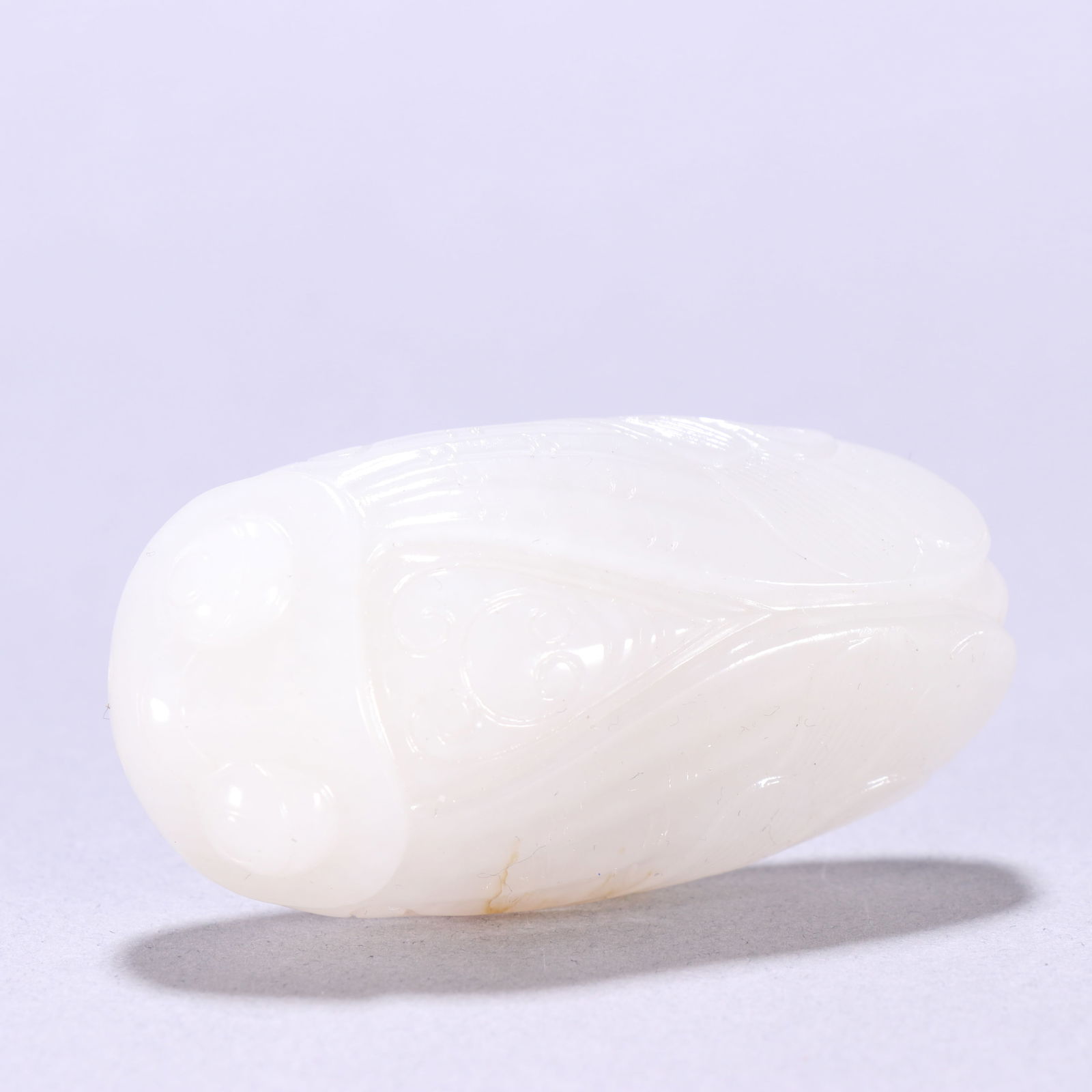 Hetian jade carvings of the Qing Dynasty: 6*1.8/57.7g