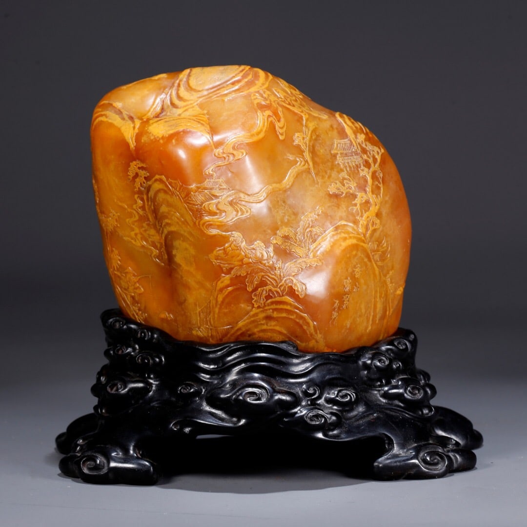 Tianhuangshi Mountain Ornament: 13*13/1785g